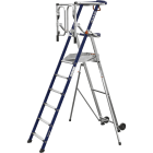 DUARIB - PLATEFORME IND ROUL HAUTEUR FIXE - AVEC STABILISATEURS - ULTIM 6 MARCHES