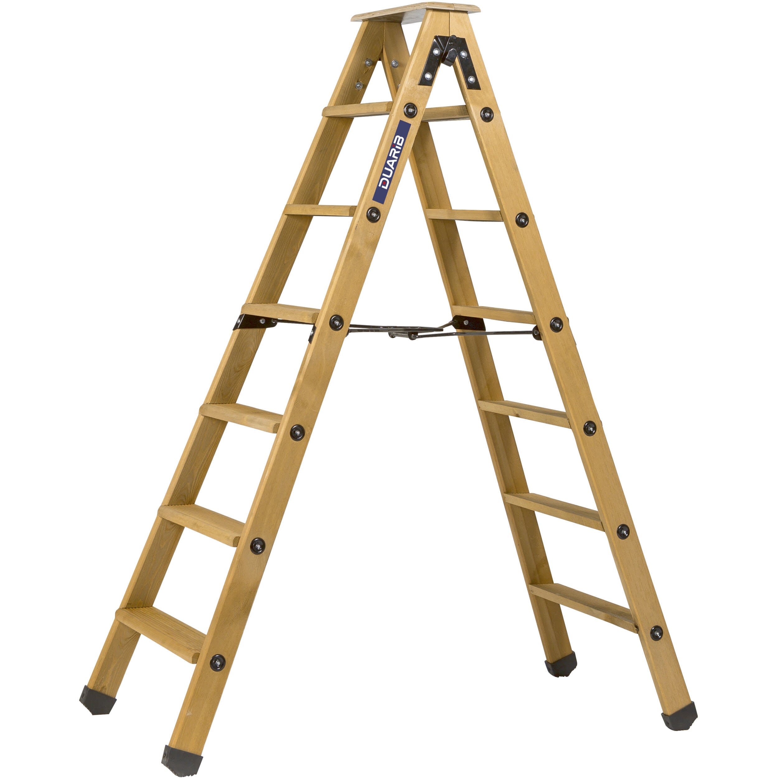 DUARIB - ESCABEAU EN BOIS 2X6 MARCHES DUARIB