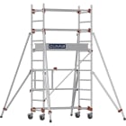 DUARIB - ECHAF ROULANT ALU - ALTITUDE ALU - LONG. 1M35 - HP 1M80 - BASE PLIAN - GC LISSES