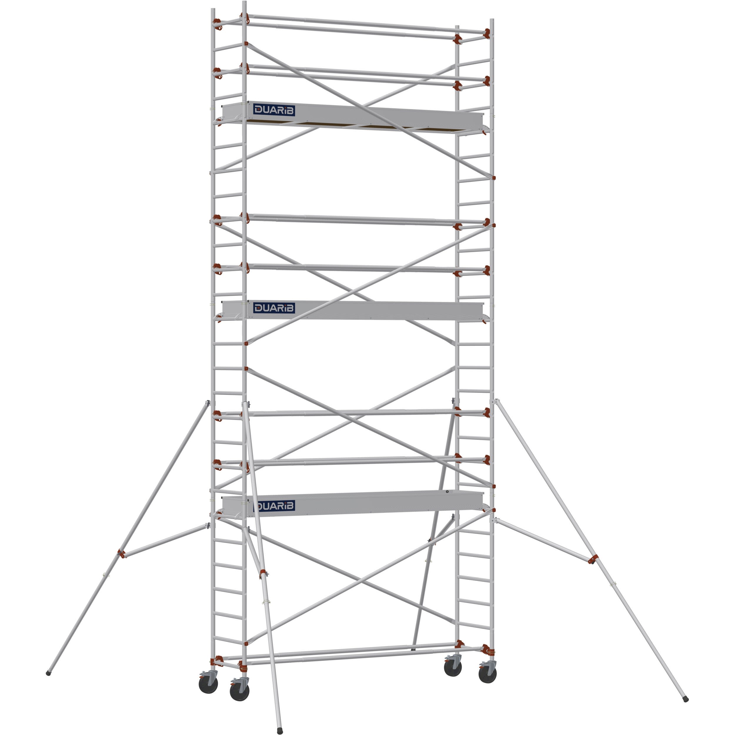 DUARIB - ECHAF ROULANT ALU - ALTITUDE ALU - LONG. 3M00 - HP 5M90 - BASE STD - GC LISSES