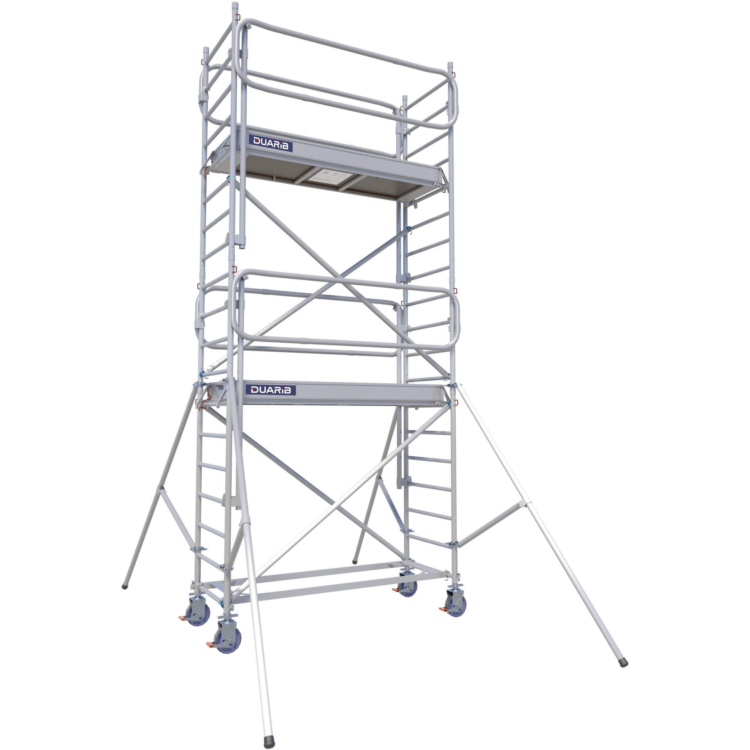 DUARIB - ECHAF ROULANT ALU - DOCKER 85 - LONG. 2M05 - LARG. 0M85 - HP 3M90 - GC MONOBLOC