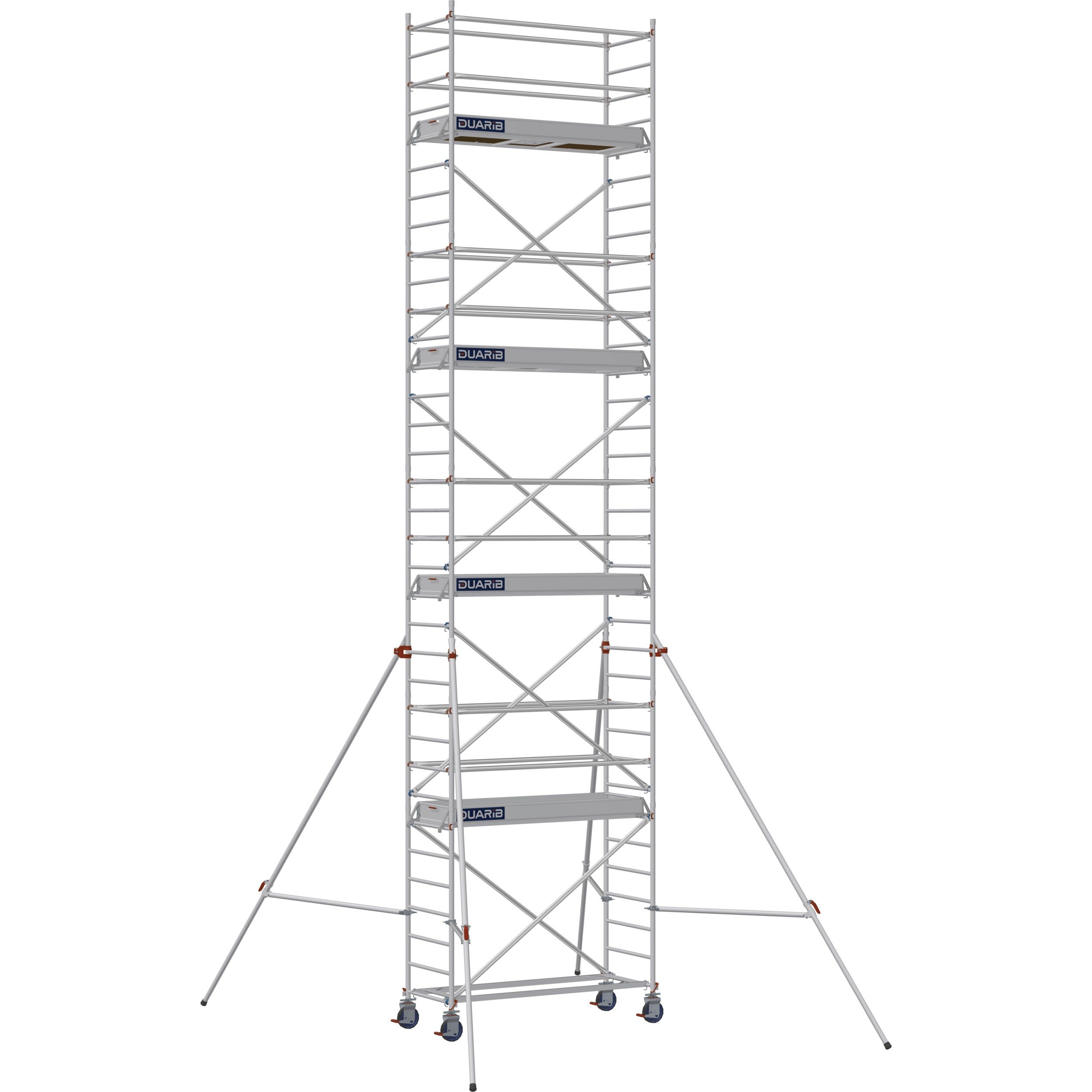 DUARIB - ECHAF ROULANT ALU - DOCKER 85 - LONG. 2M05 - LARG. 0M85 - HP 7M90 - GC LISSES