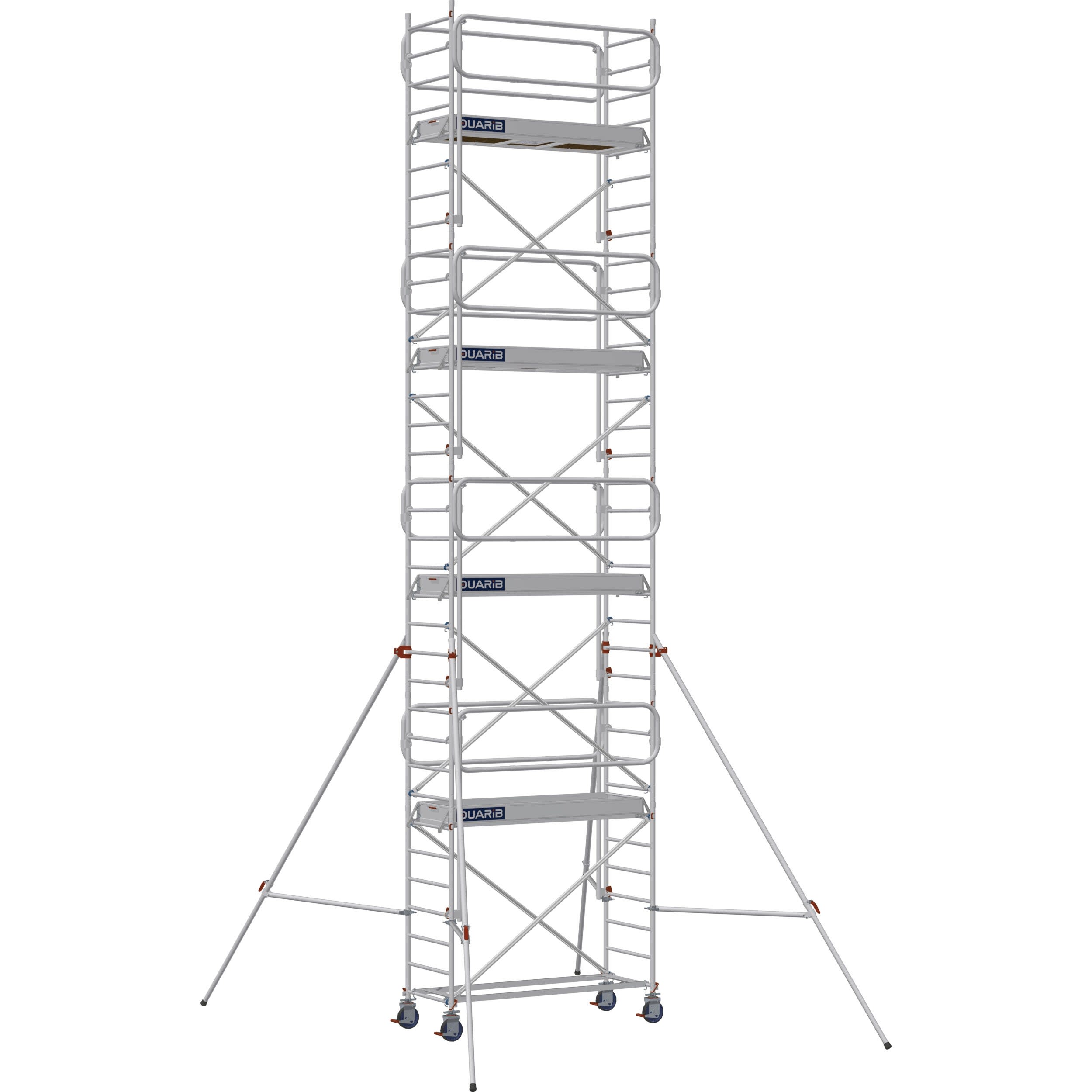 DUARIB - ECHAF ROULANT ALU - DOCKER 85 - LONG. 2M05 - LARG. 0M85 - HP 7M90 - GC MONOBLOC