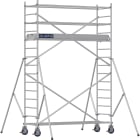 DUARIB - ECHAF ROULANT ALU - DOCKER 85 - LONG. 2M54 - LARG. 0M85 - HP 2M90 - GC LISSES