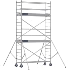 DUARIB - ECHAF ROULANT ALU - DOCKER 85 - LONG. 2M54 - LARG. 0M85 - HP 3M90 - GC LISSES