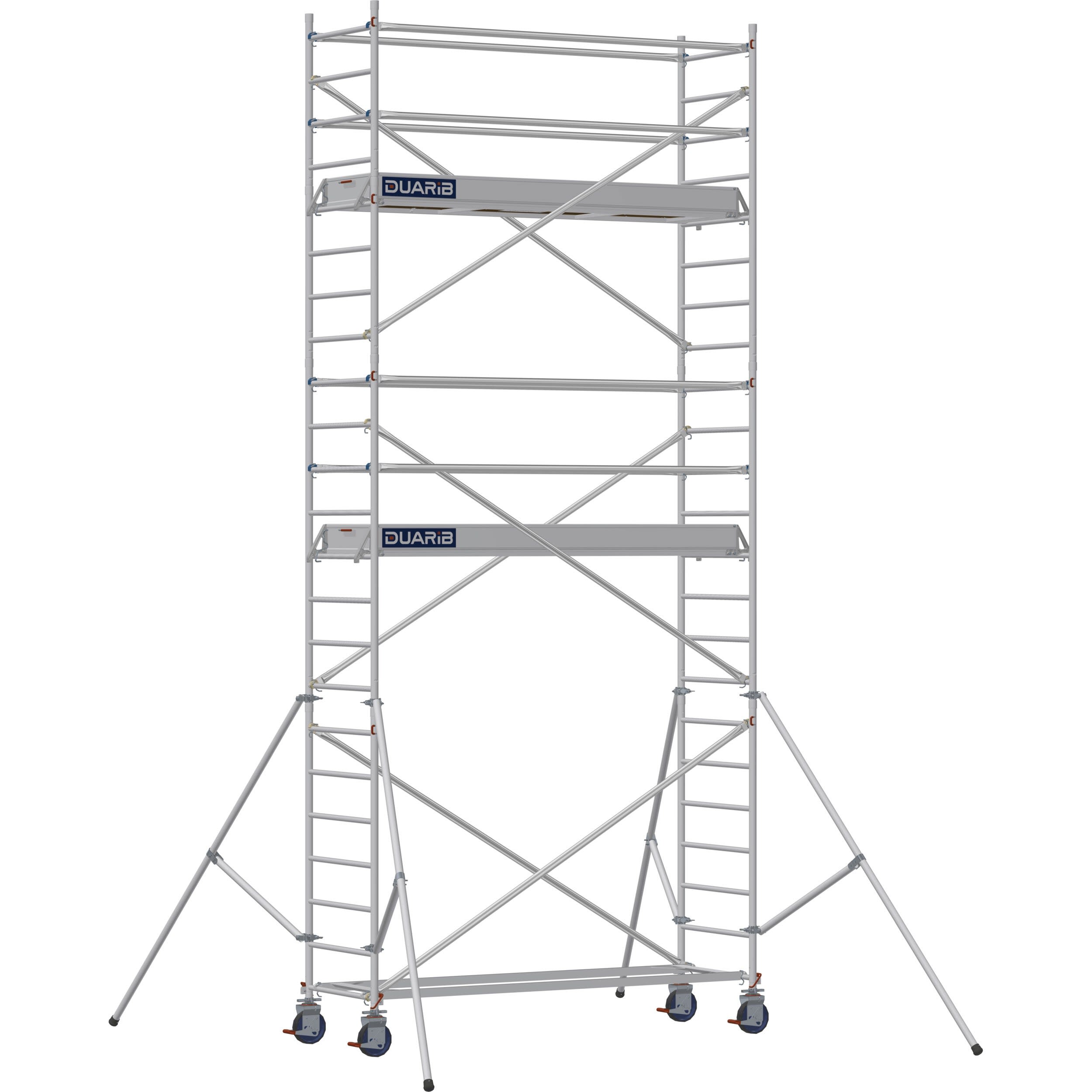 DUARIB - ECHAF ROULANT ALU - DOCKER 85 - LONG. 2M54 - LARG. 0M85 - HP 4M90 - GC LISSES