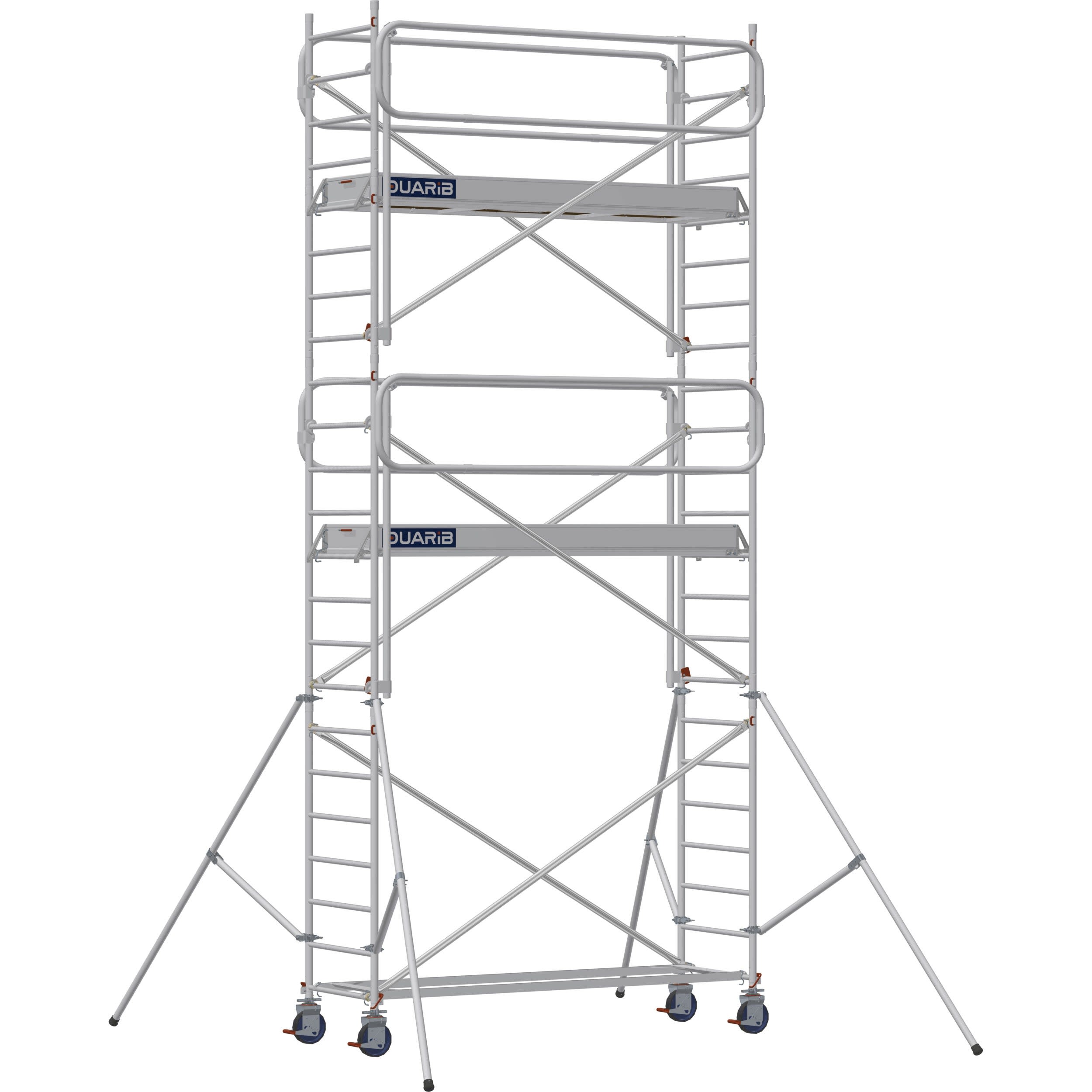 DUARIB - ECHAF ROULANT ALU - DOCKER 85 - LONG. 2M54 - LARG. 0M85 - HP 4M90 - GC MONOBLOC