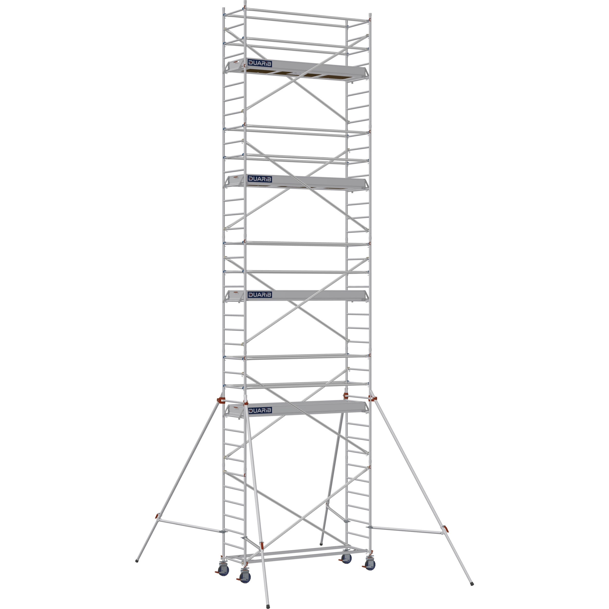 DUARIB - ECHAF ROULANT ALU - DOCKER 85 - LONG. 2M54 - LARG. 0M85 - HP 8M90 - GC LISSES