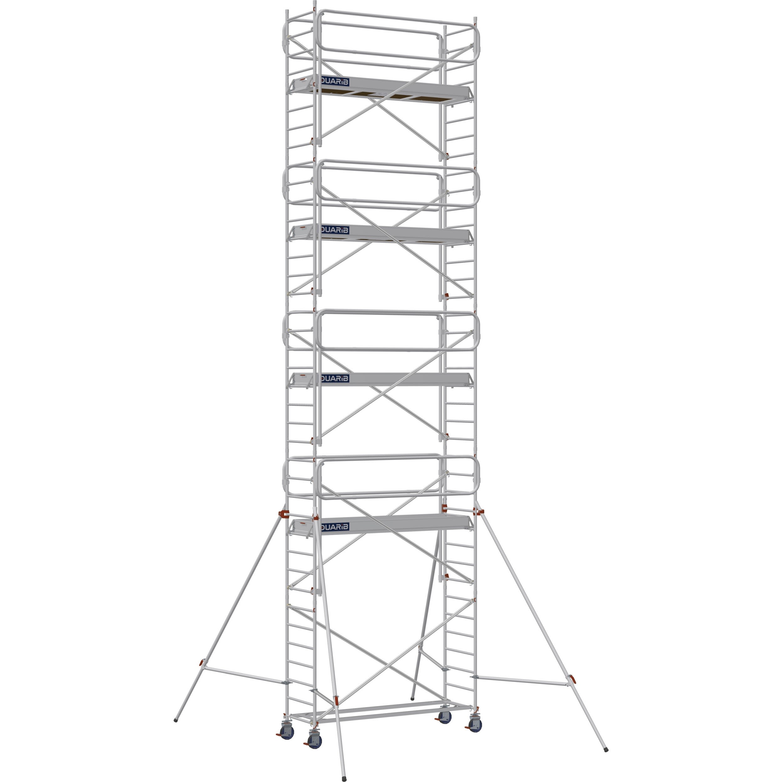 DUARIB - ECHAF ROULANT ALU - DOCKER 85 - LONG. 2M54 - LARG. 0M85 - HP 8M90 - GC MONOBLOC