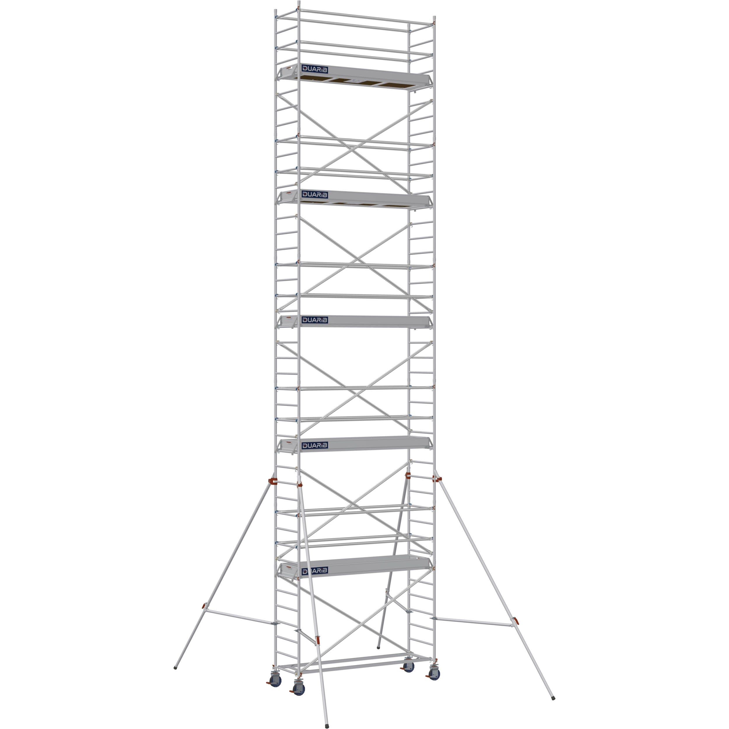 DUARIB - ECHAF ROULANT ALU - DOCKER 85 - LONG. 2M54 - LARG. 0M85 - HP 9M90 - GC LISSES