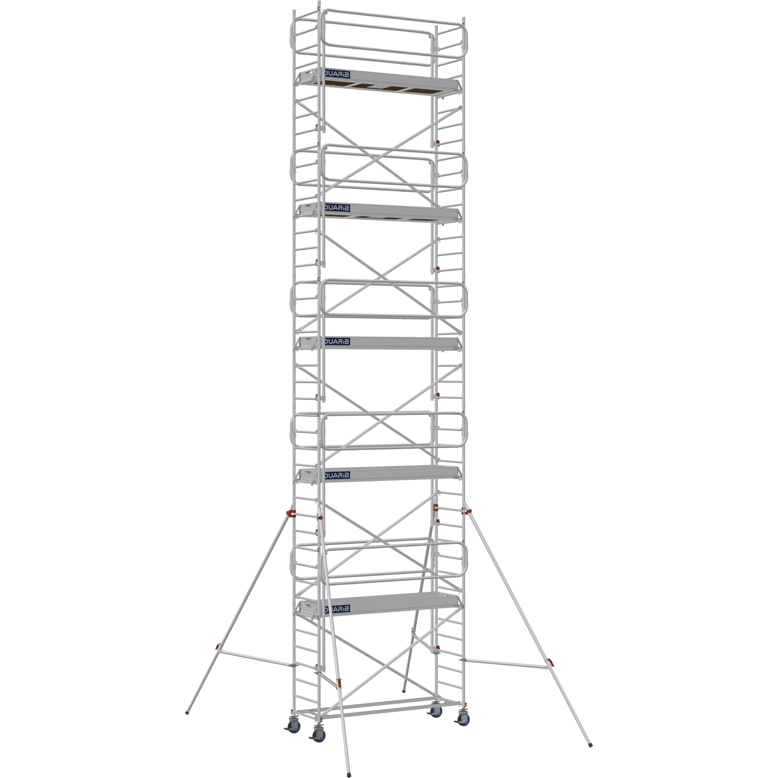 DUARIB - ECHAF ROULANT ALU - DOCKER 85 - LONG. 2M54 - LARG. 0M85 - HP 9M90 - GC MONOBLOC