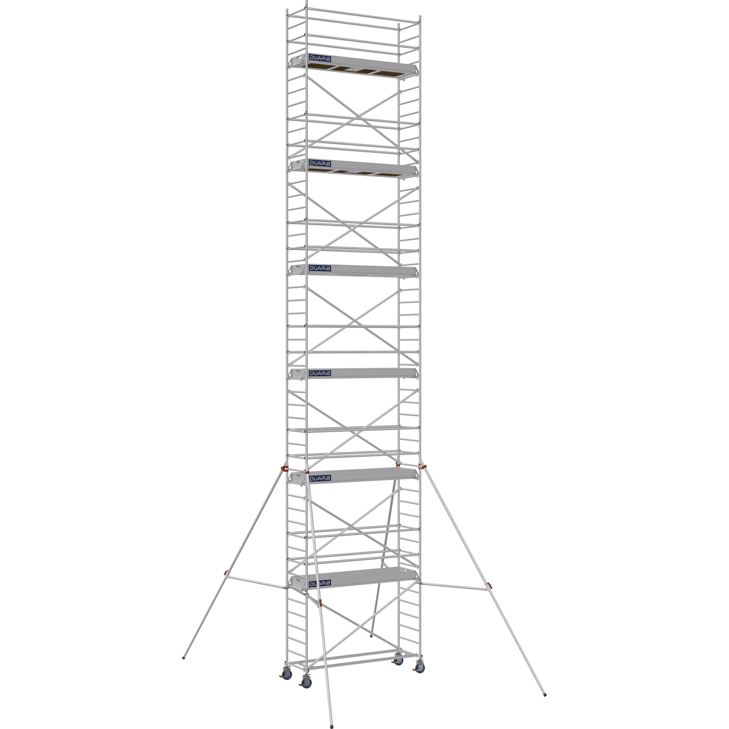 DUARIB - ECHAF ROULANT ALU - DOCKER 85 - LONG. 2M54 - LARG. 0M85 - HP 11M90 - GC LISSES
