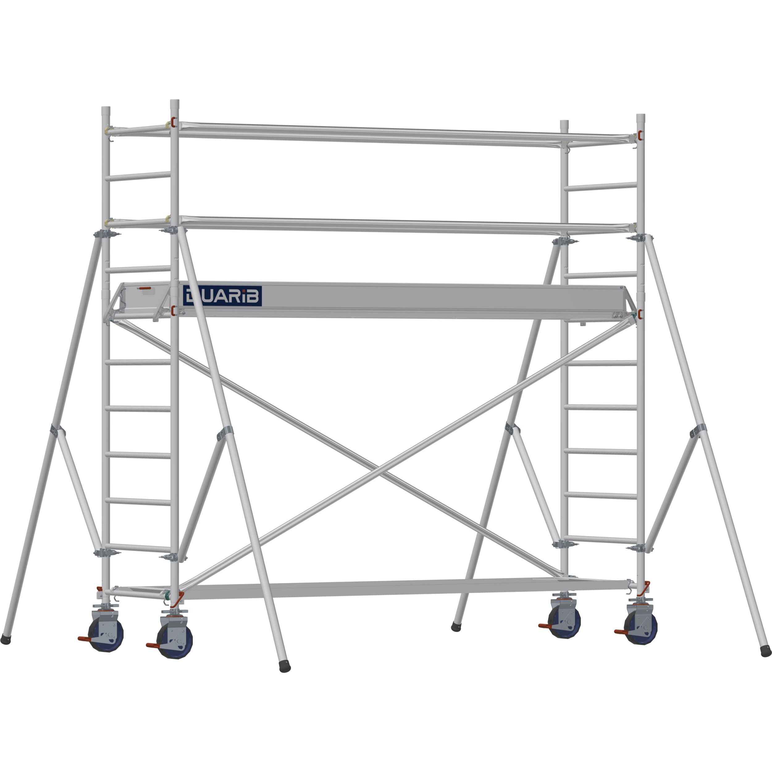 DUARIB - ECHAF ROULANT ALU - DOCKER 85 - LONG. 2M95 - LARG. 0M85 - HP 1M90 - GC LISSES