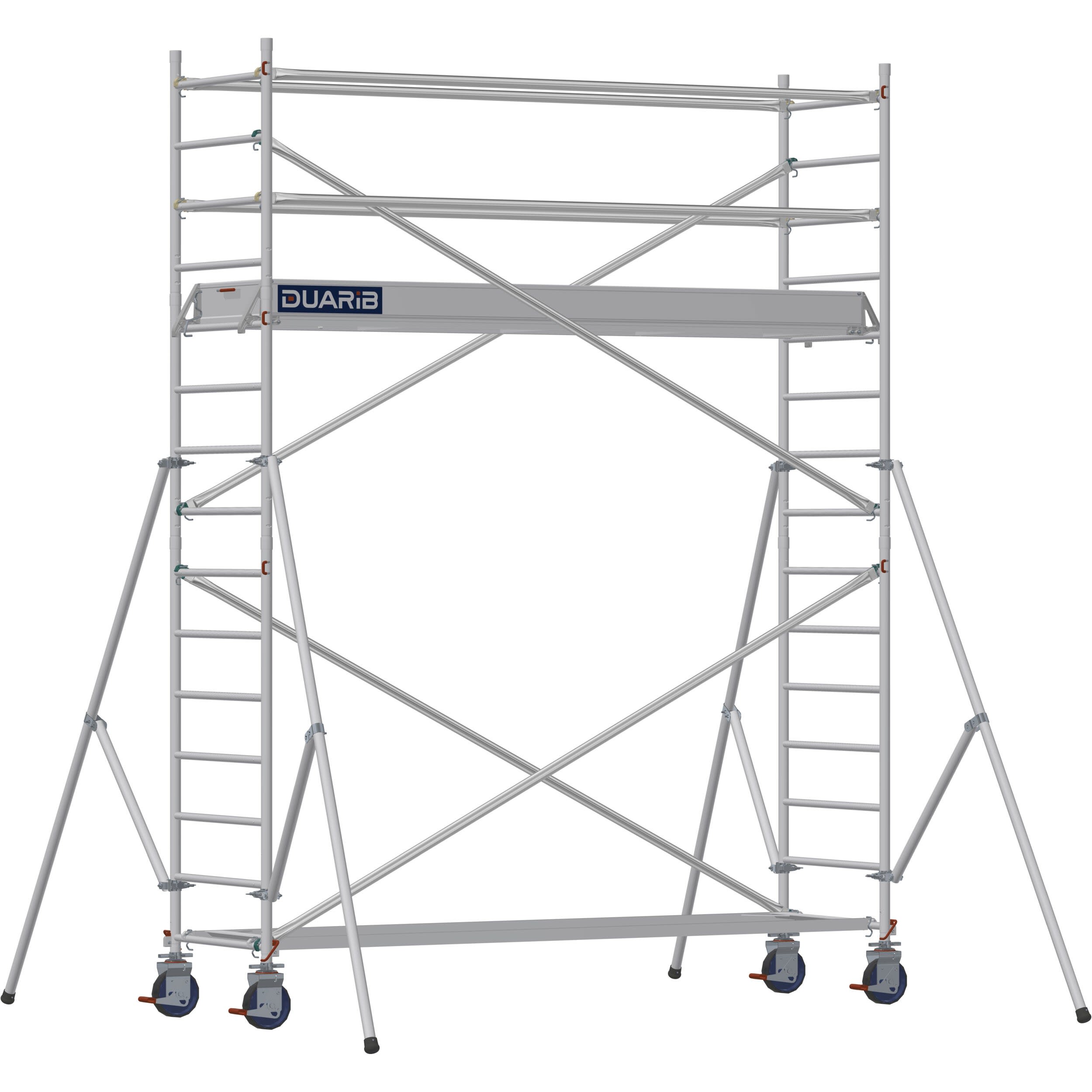 DUARIB - ECHAF ROULANT ALU - DOCKER 85 - LONG. 2M95 - LARG. 0M85 - HP 2M90 - GC LISSES