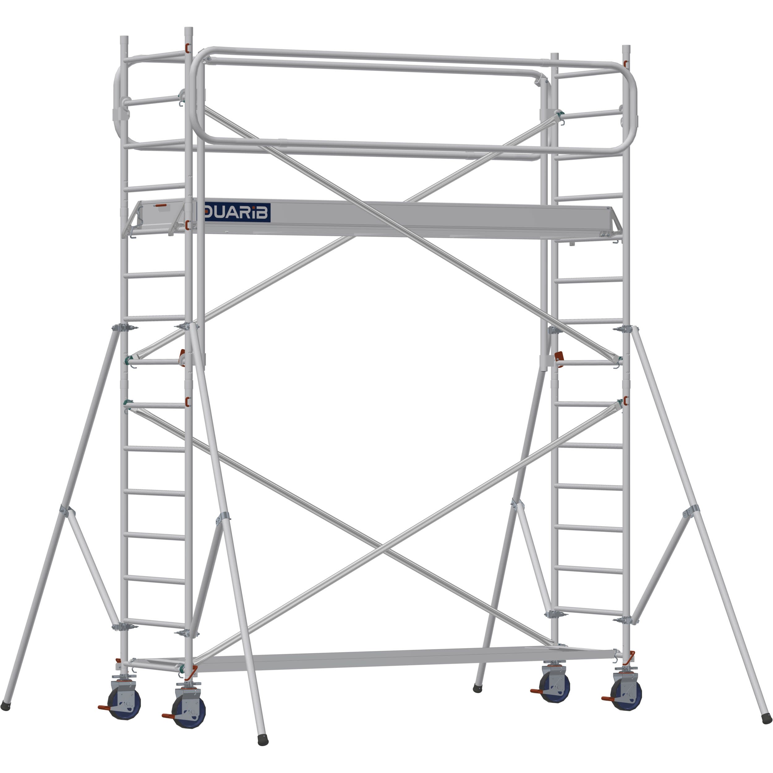 DUARIB - ECHAF ROULANT ALU - DOCKER 85 - LONG. 2M95 - LARG. 0M85 - HP 2M90 - GC MONOBLOC