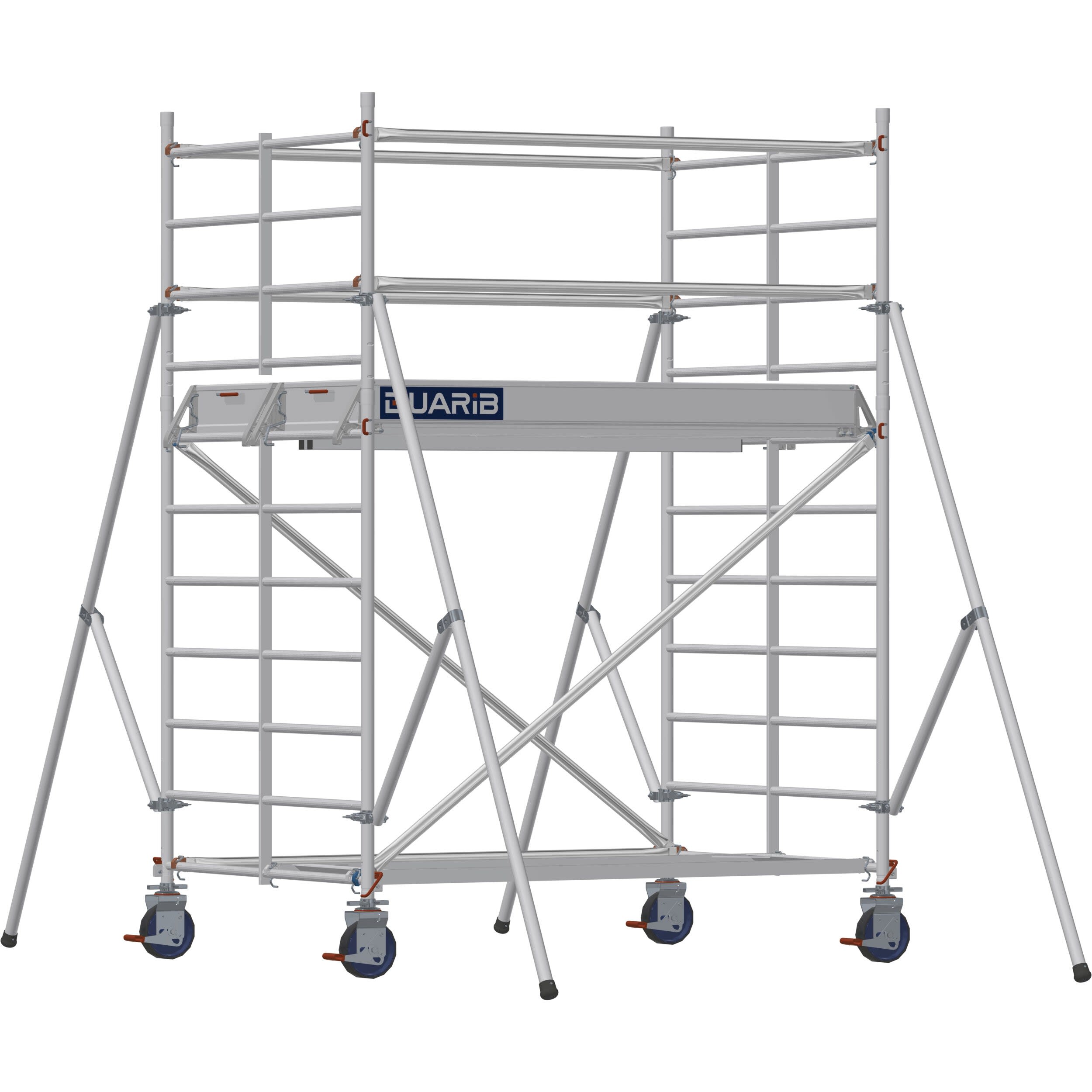 DUARIB - ECHAF ROULANT ALU - DOCKER 150 - LONG. 2M05 - LARG. 1M50 - HP 1M90 - GC LISSES