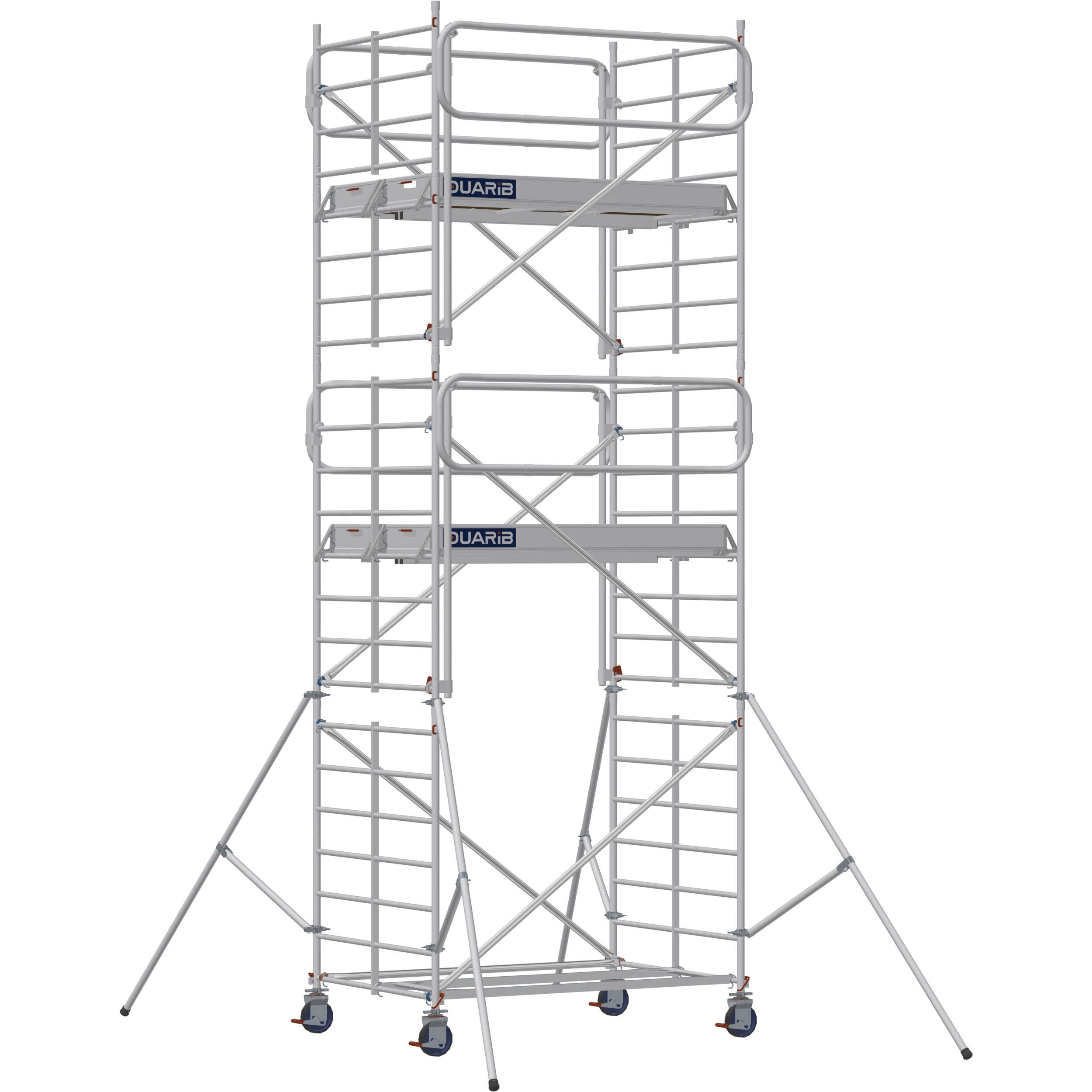 DUARIB - ECHAF ROULANT ALU - DOCKER 150 - LONG. 2M05 - LARG. 1M50 - HP 4M90 - GC MONOBLOC