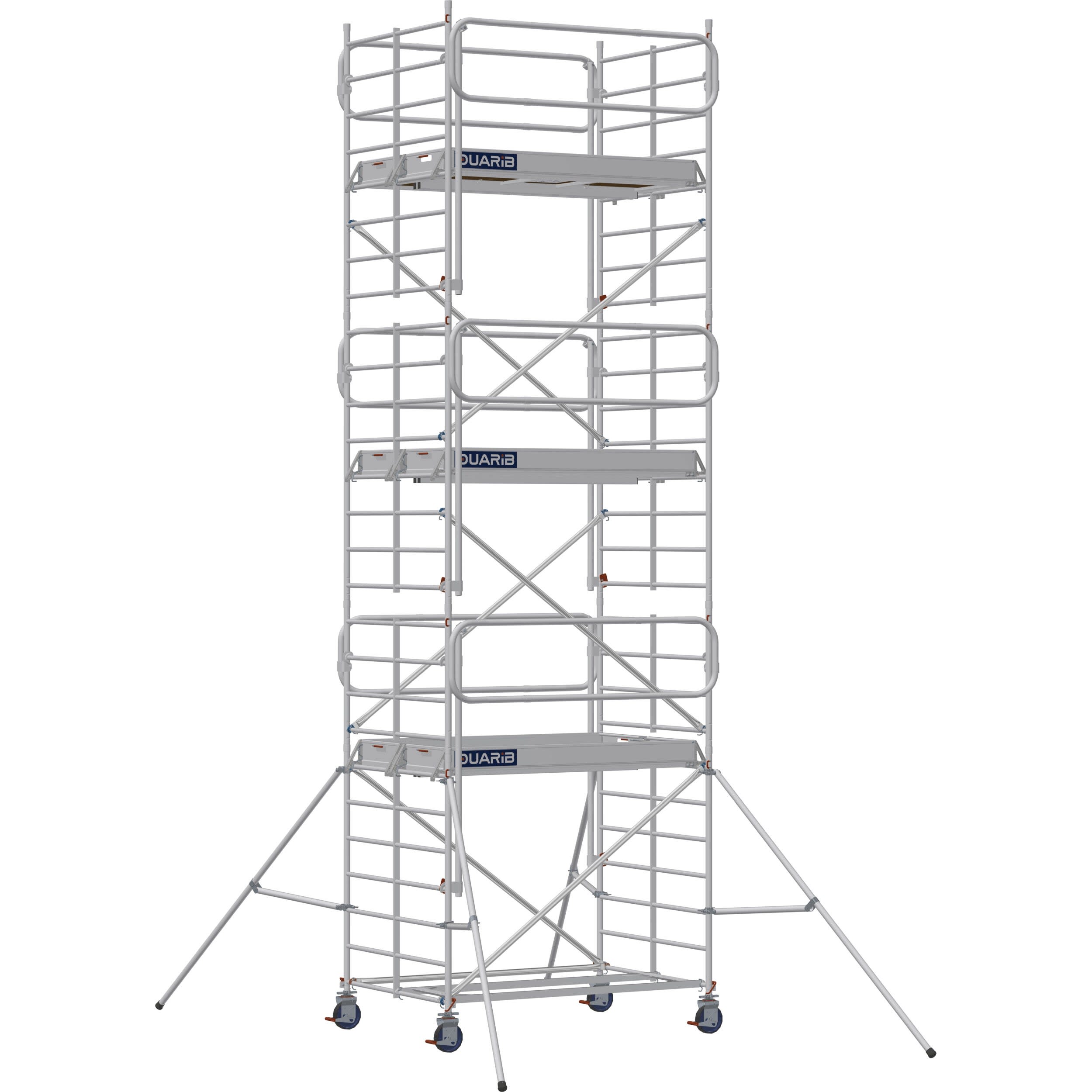 DUARIB - ECHAF ROULANT ALU - DOCKER 150 - LONG. 2M05 - LARG. 1M50 - HP 5M90 - GC MONOBLOC