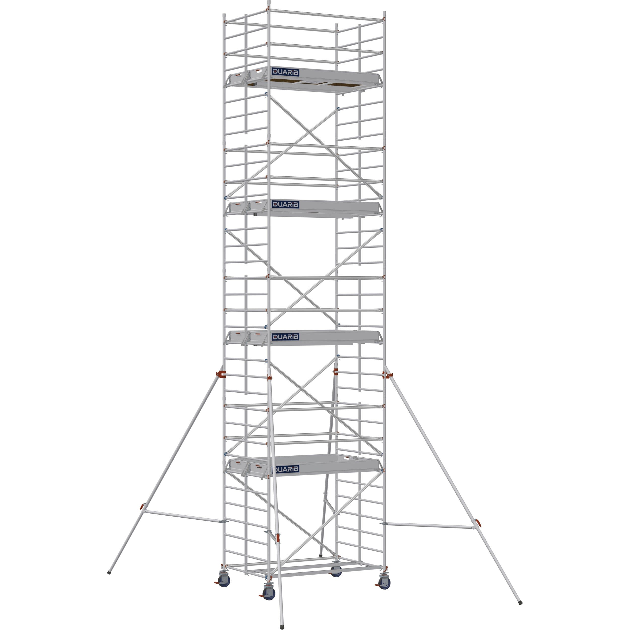 DUARIB - ECHAF ROULANT ALU - DOCKER 150 - LONG. 2M05 - LARG. 1M50 - HP 7M90 - GC LISSES