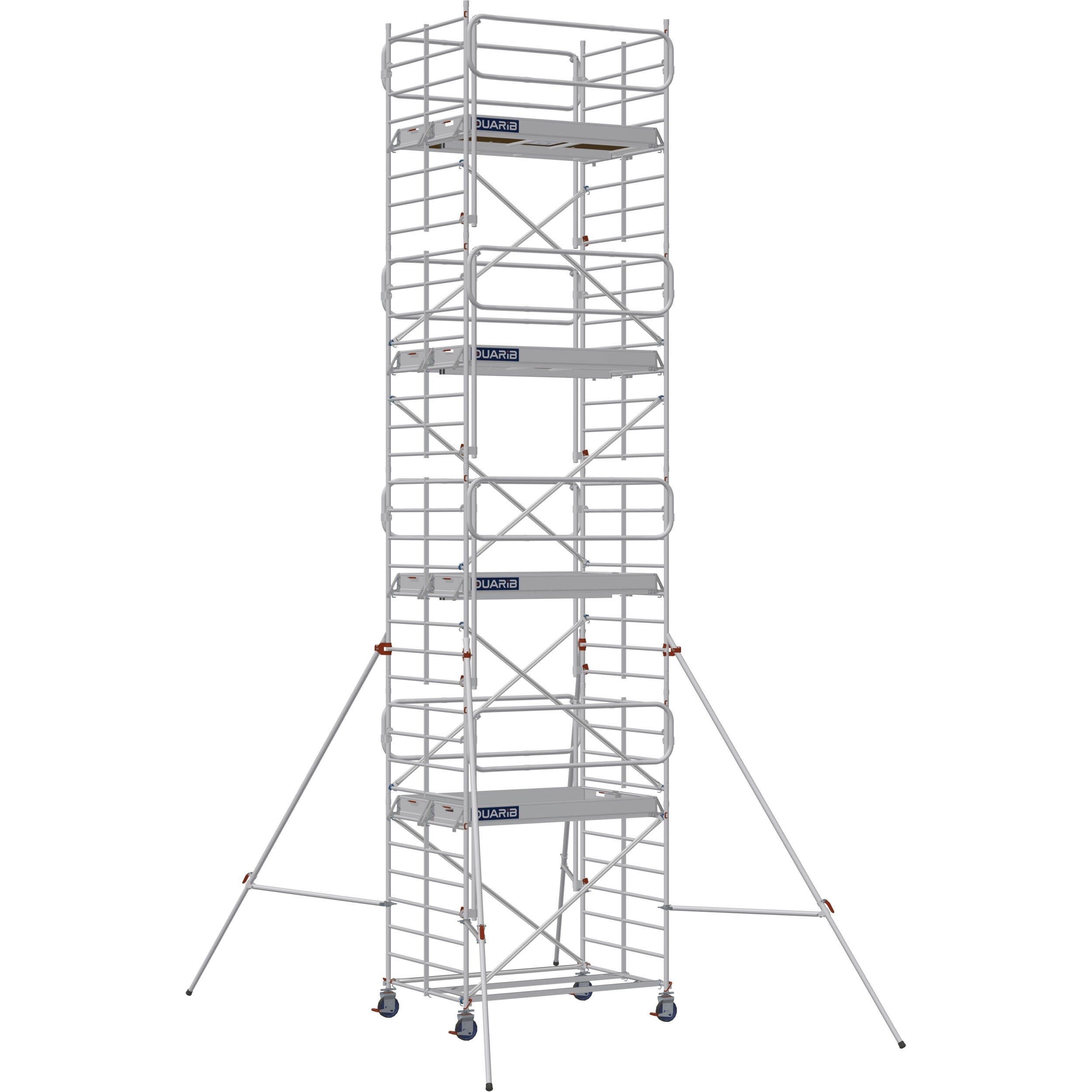 DUARIB - ECHAF ROULANT ALU - DOCKER 150 - LONG. 2M05 - LARG. 1M50 - HP 7M90 - GC MONOBLOC