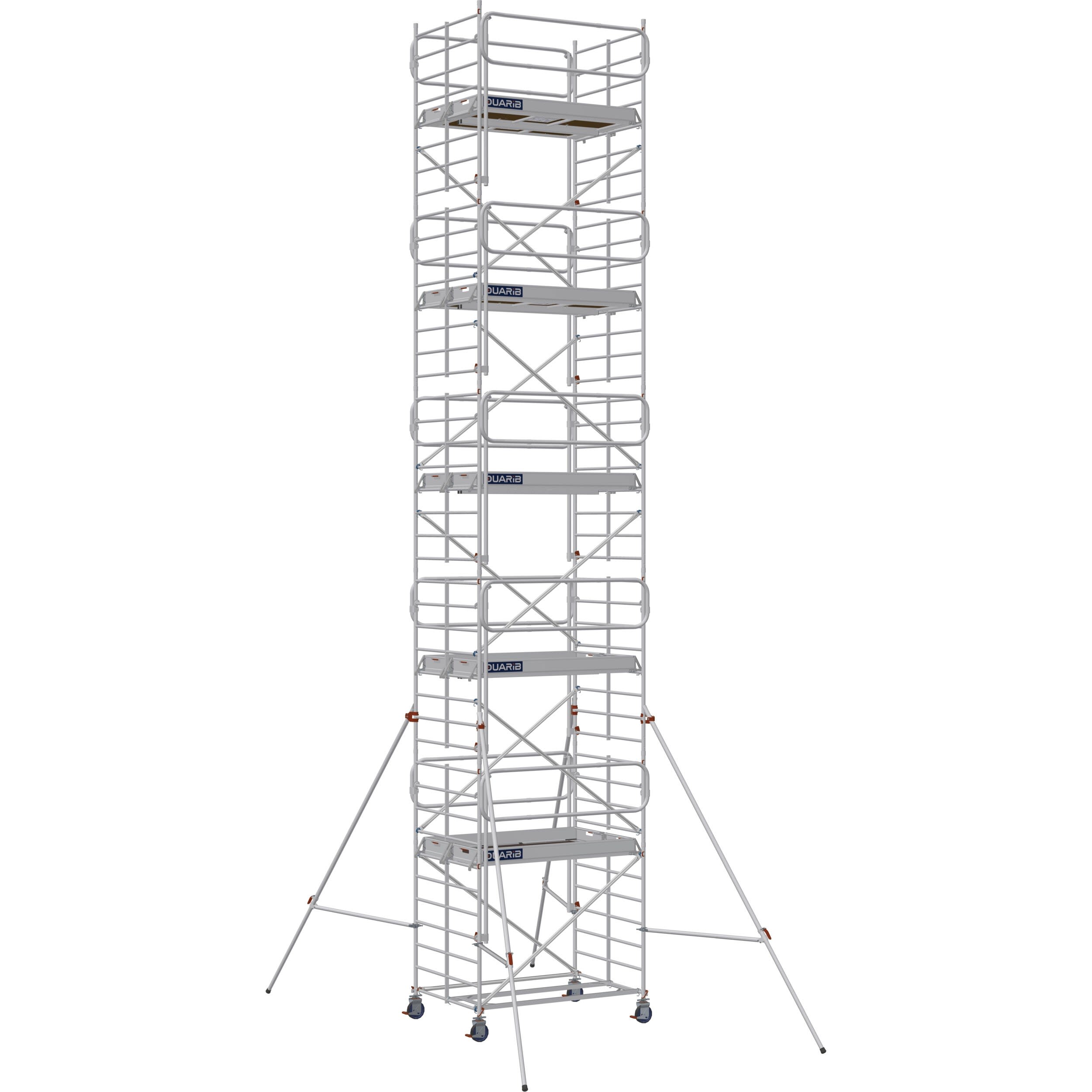 DUARIB - ECHAF ROULANT ALU - DOCKER 150 - LONG. 2M05 - LARG. 1M50 - HP 9M90 - GC MONOBLOC