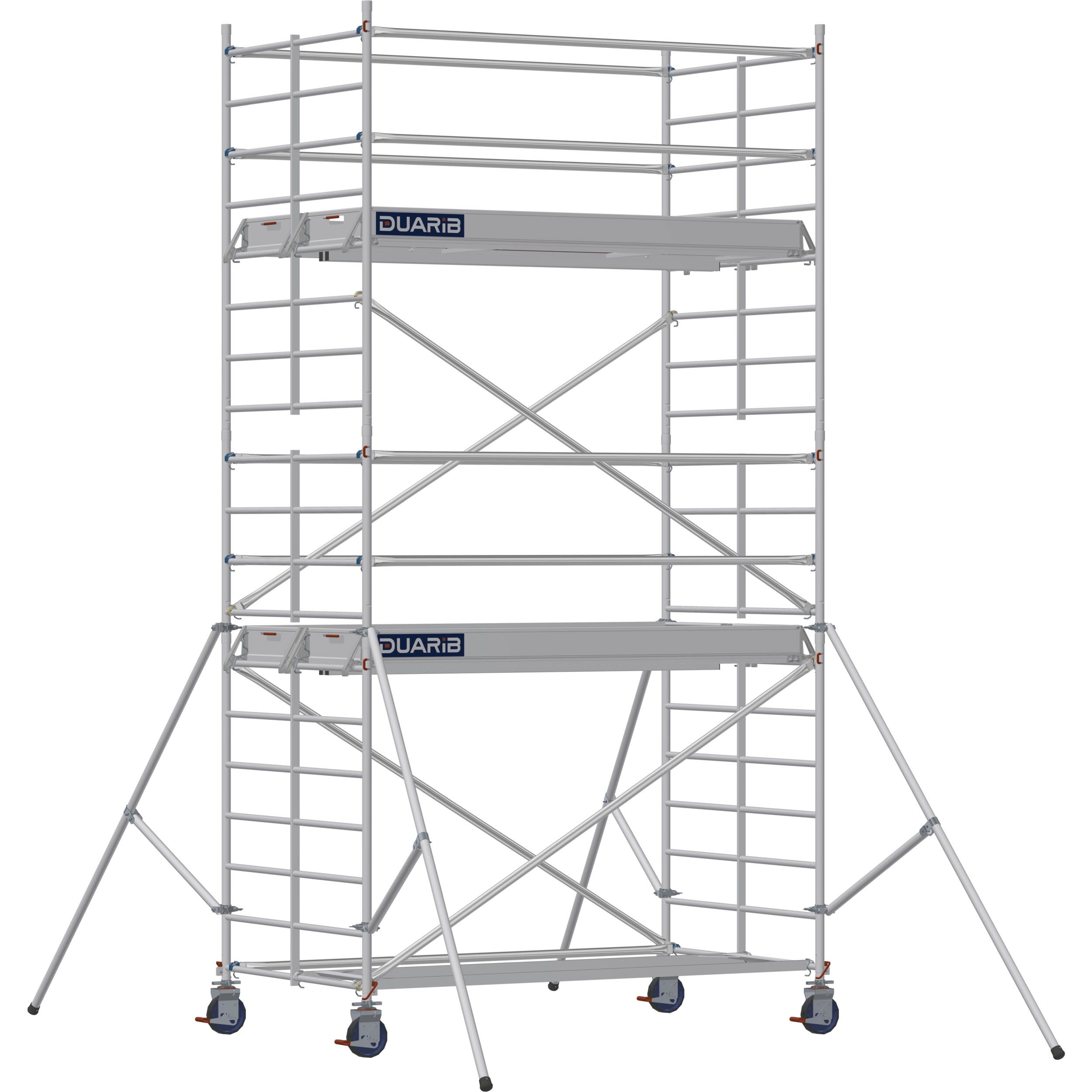 DUARIB - ECHAF ROULANT ALU - DOCKER 150 - LONG. 2M54 - LARG. 1M50 - HP 3M90 - GC LISSES