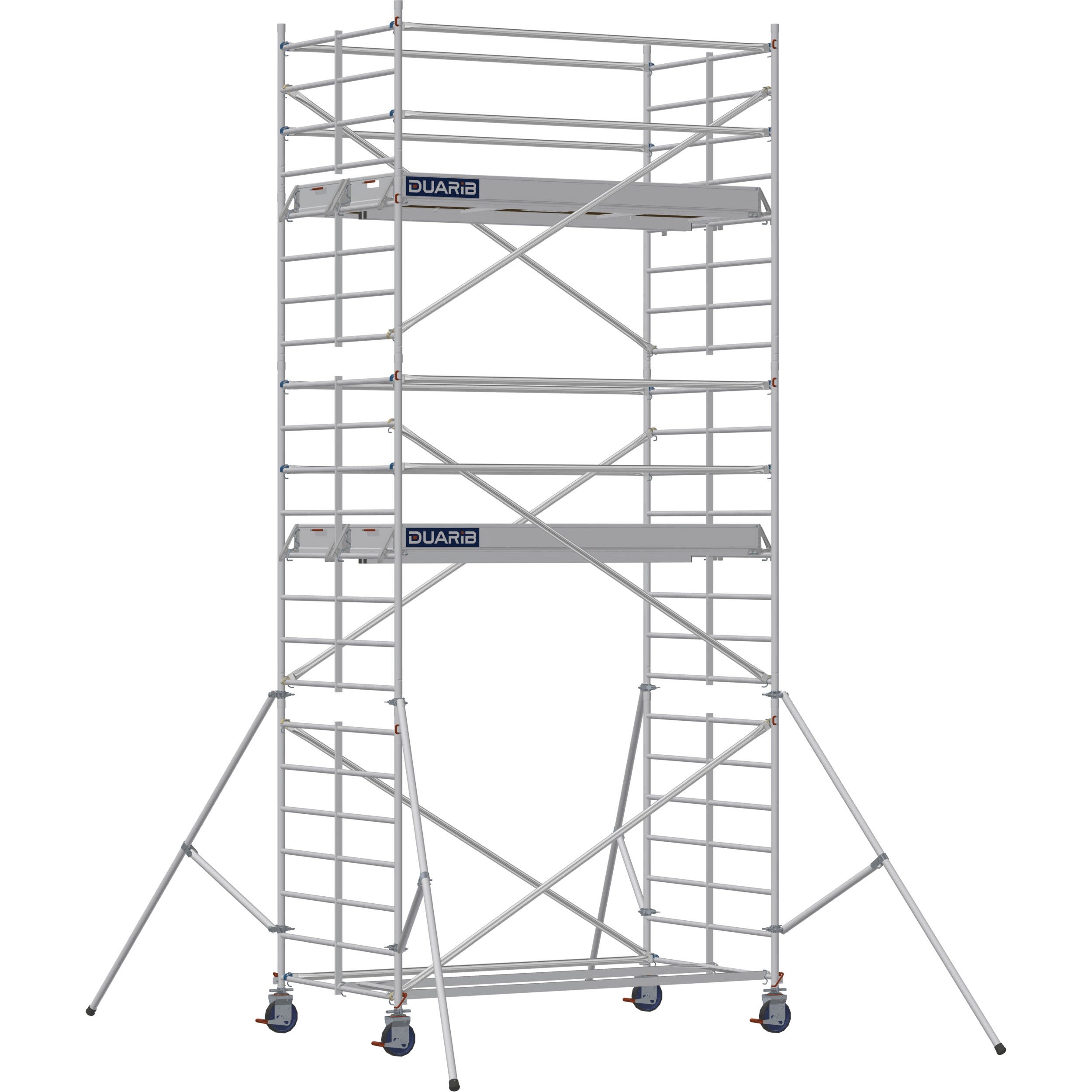 DUARIB - ECHAF ROULANT ALU - DOCKER 150 - LONG. 2M54 - LARG. 1M50 - HP 4M90 - GC LISSES