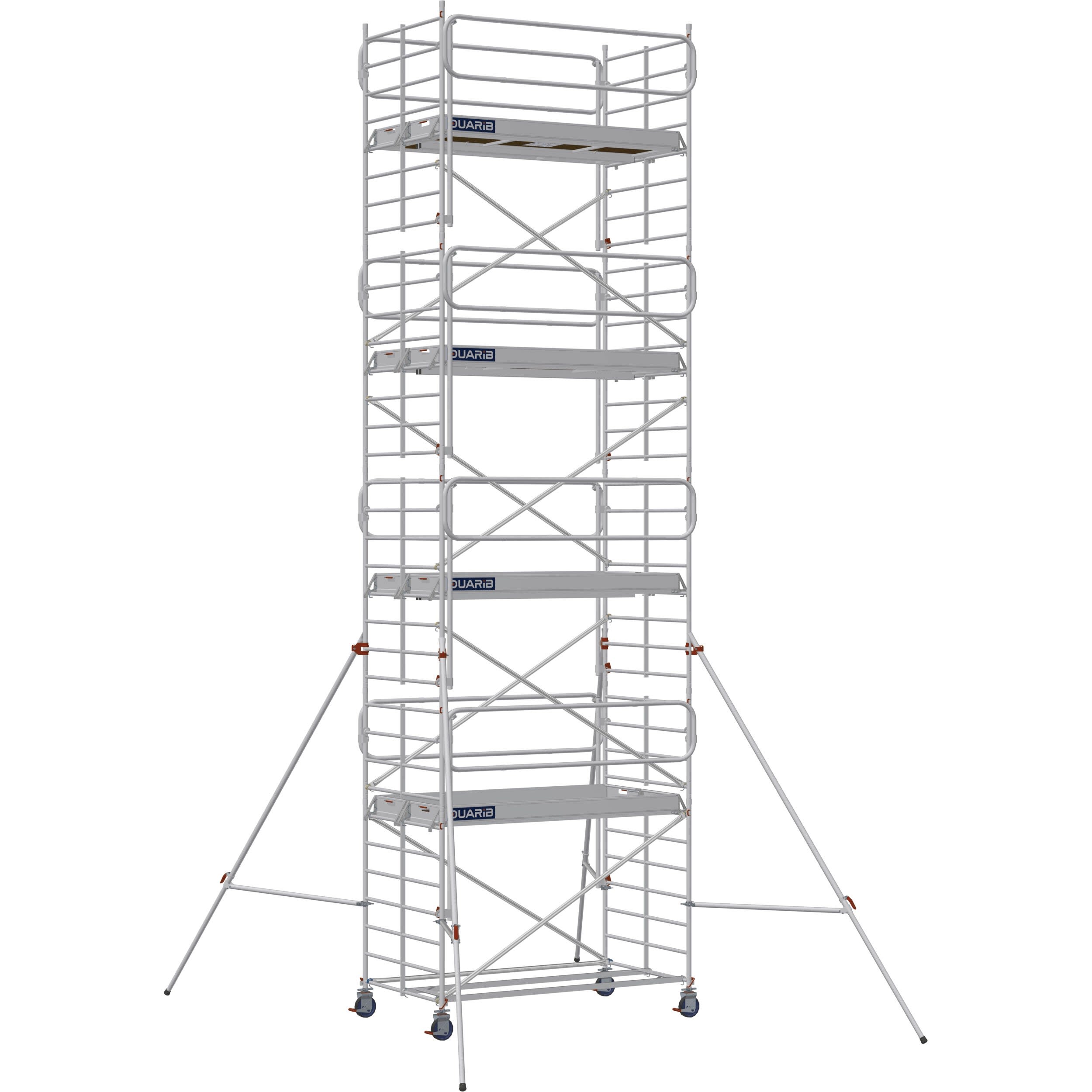 DUARIB - ECHAF ROULANT ALU - DOCKER 150 - LONG. 2M54 - LARG. 1M50 - HP 7M90 - GC MONOBLOC