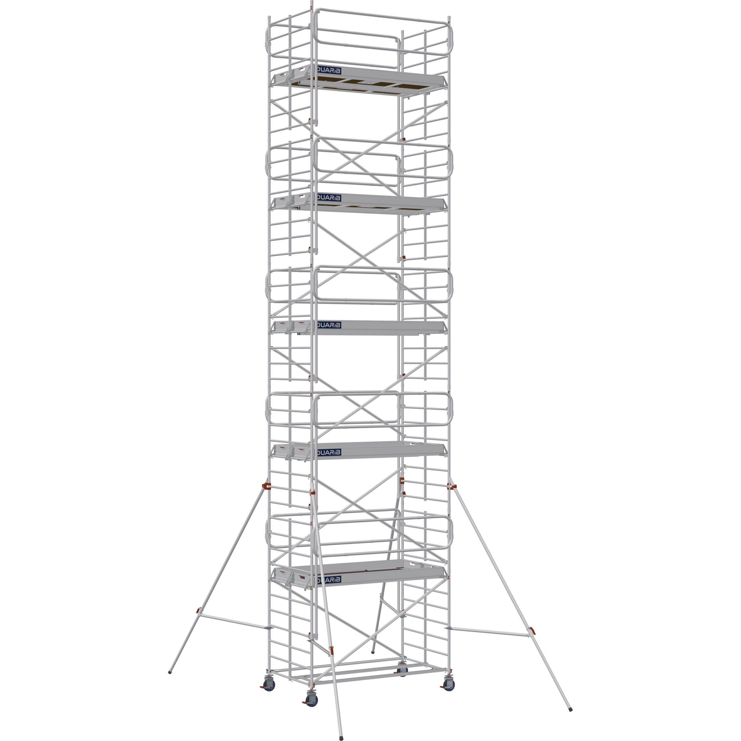 DUARIB - ECHAF ROULANT ALU - DOCKER 150 - LONG. 2M54 - LARG. 1M50 - HP 9M90 - GC MONOBLOC