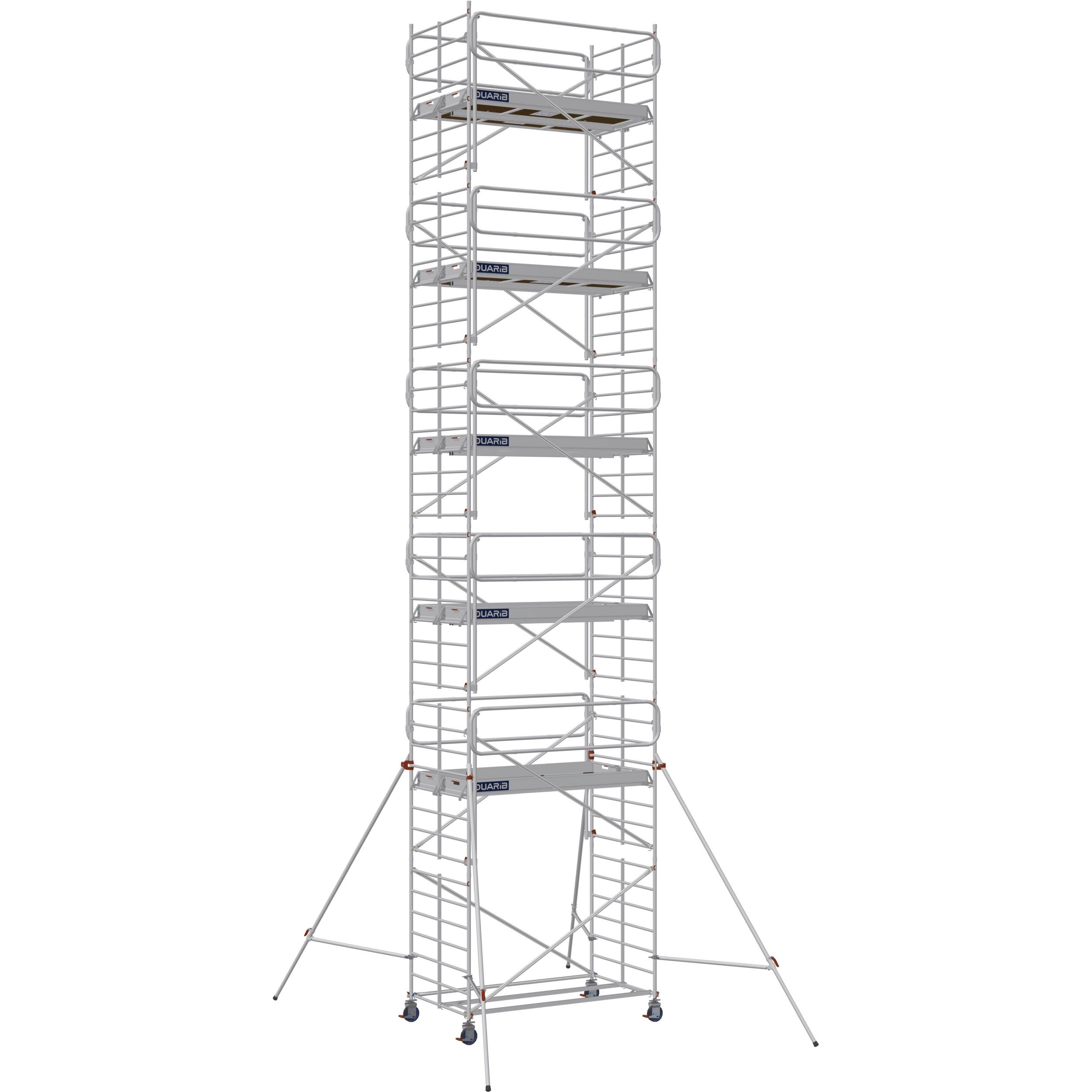 DUARIB - ECHAF ROULANT ALU - DOCKER 150 - LONG. 2M54 - LARG. 1M50 - HP 10M90 - GCMONOBLOC