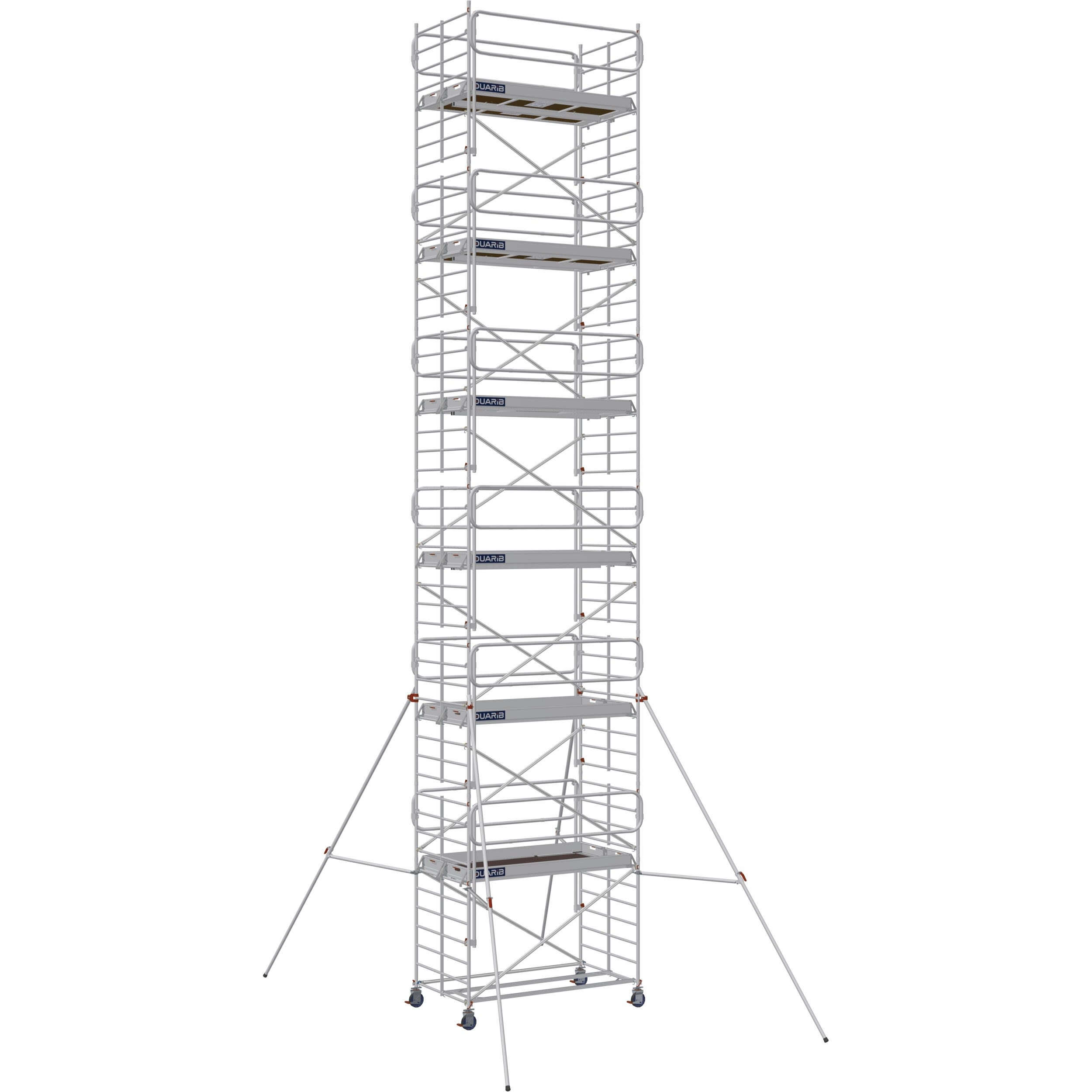 DUARIB - ECHAF ROULANT ALU - DOCKER 150 - LONG. 2M54 - LARG. 1M50 - HP 11M90 - GCMONOBLOC