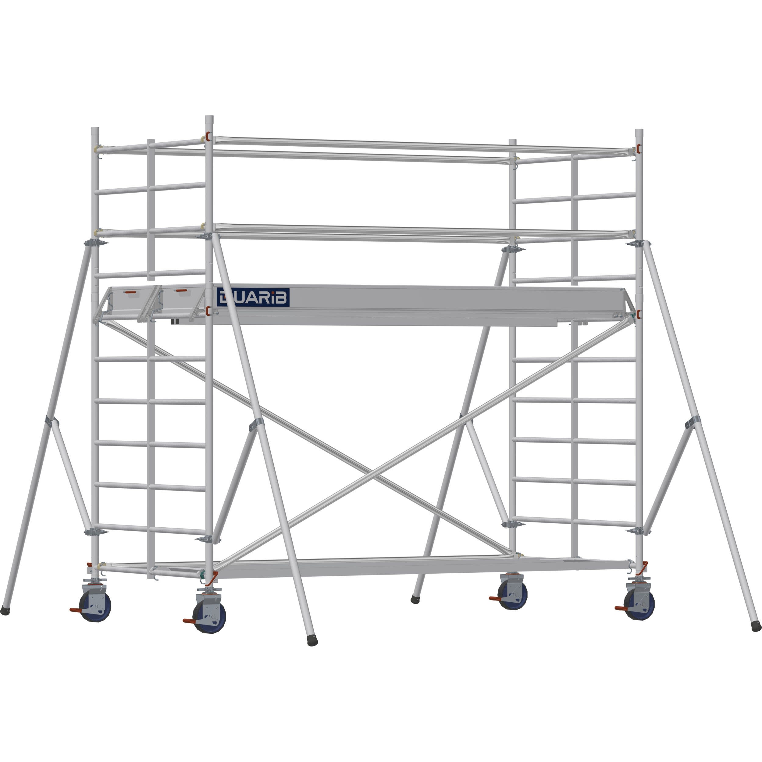 DUARIB - ECHAF ROULANT ALU - DOCKER 150 - LONG. 2M95 - LARG. 1M50 - HP 1M90 - GC LISSES