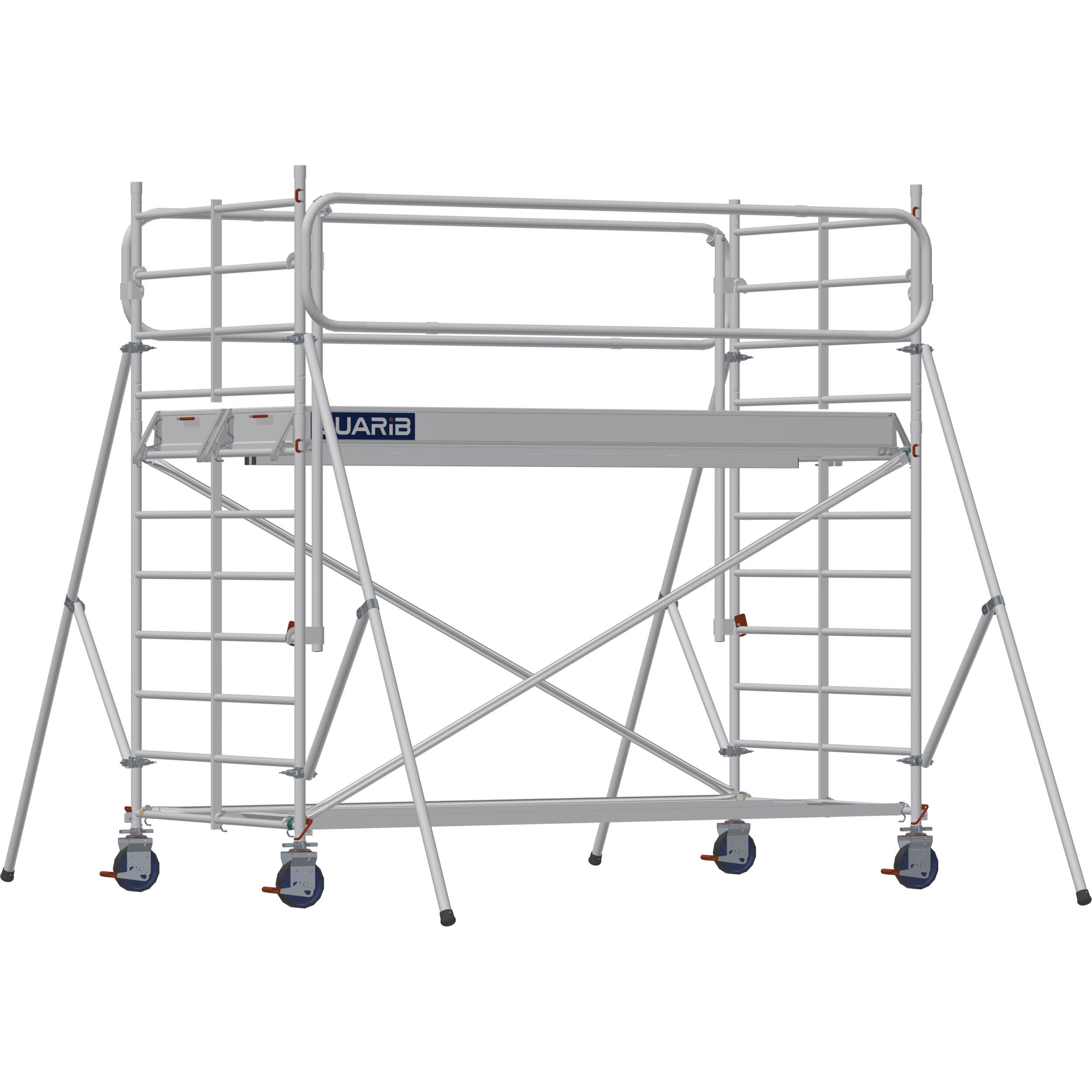 DUARIB - ECHAF ROULANT ALU - DOCKER 150 - LONG. 2M95 - LARG. 1M50 - HP 1M90 - GC MONOBLOC