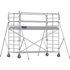 DUARIB - ECHAF ROULANT ALU - DOCKER 150 - LONG. 2M95 - LARG. 1M50 - HP 1M90 - GC MONOBLOC