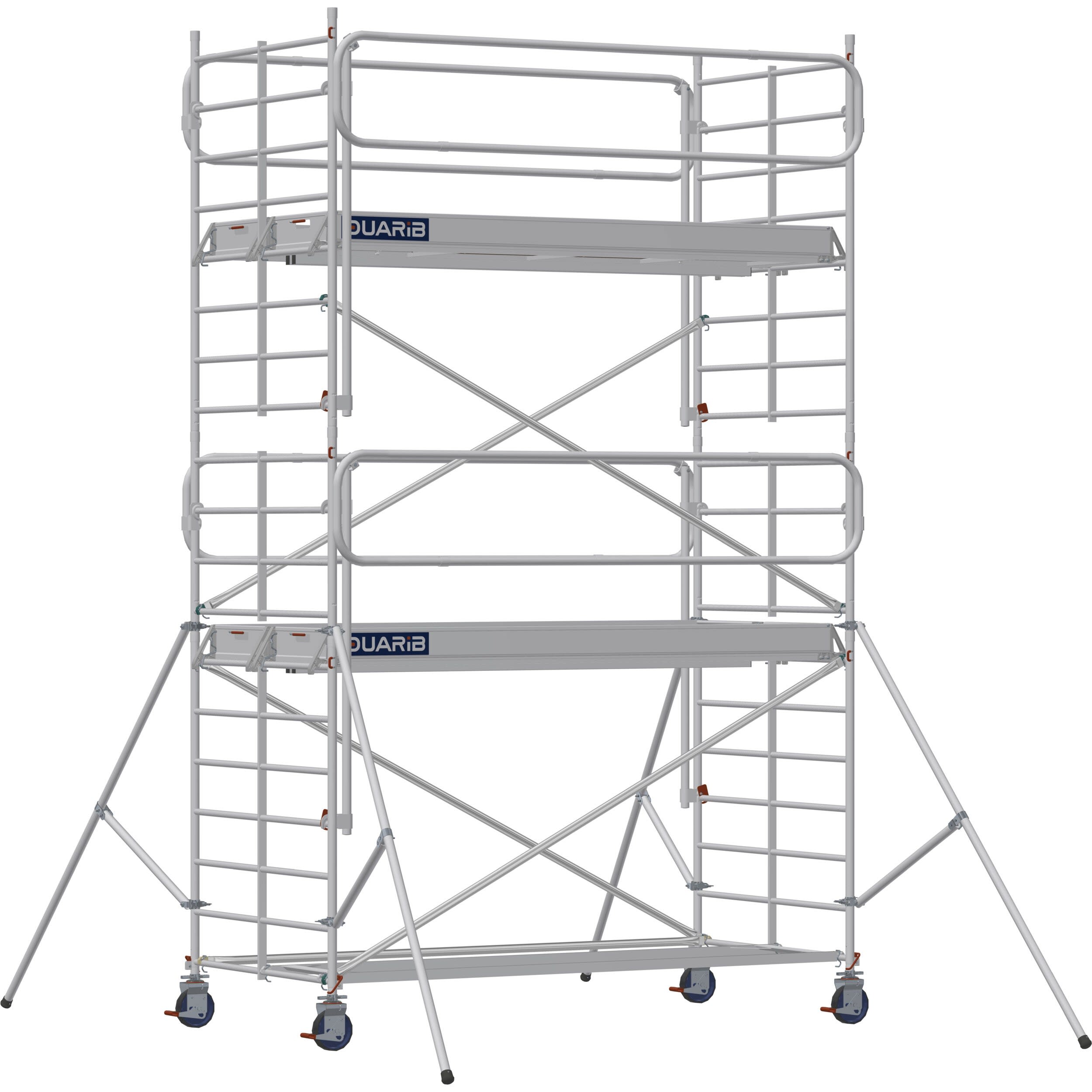 DUARIB - ECHAF ROULANT ALU - DOCKER 150 - LONG. 2M95 - LARG. 1M50 - HP 3M90 - GC MONOBLOC