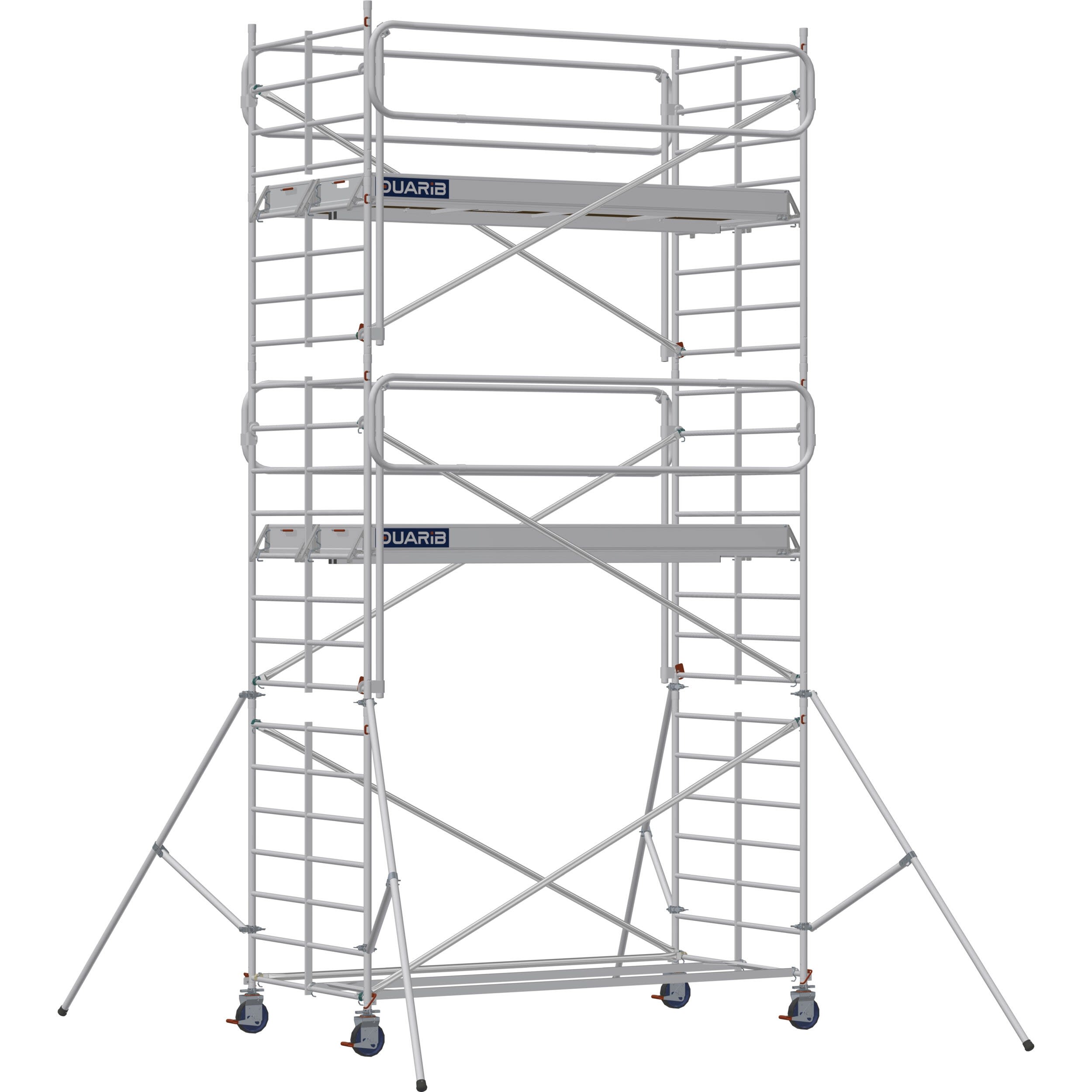 DUARIB - ECHAF ROULANT ALU - DOCKER 150 - LONG. 2M95 - LARG. 1M50 - HP 4M90 - GC MONOBLOC