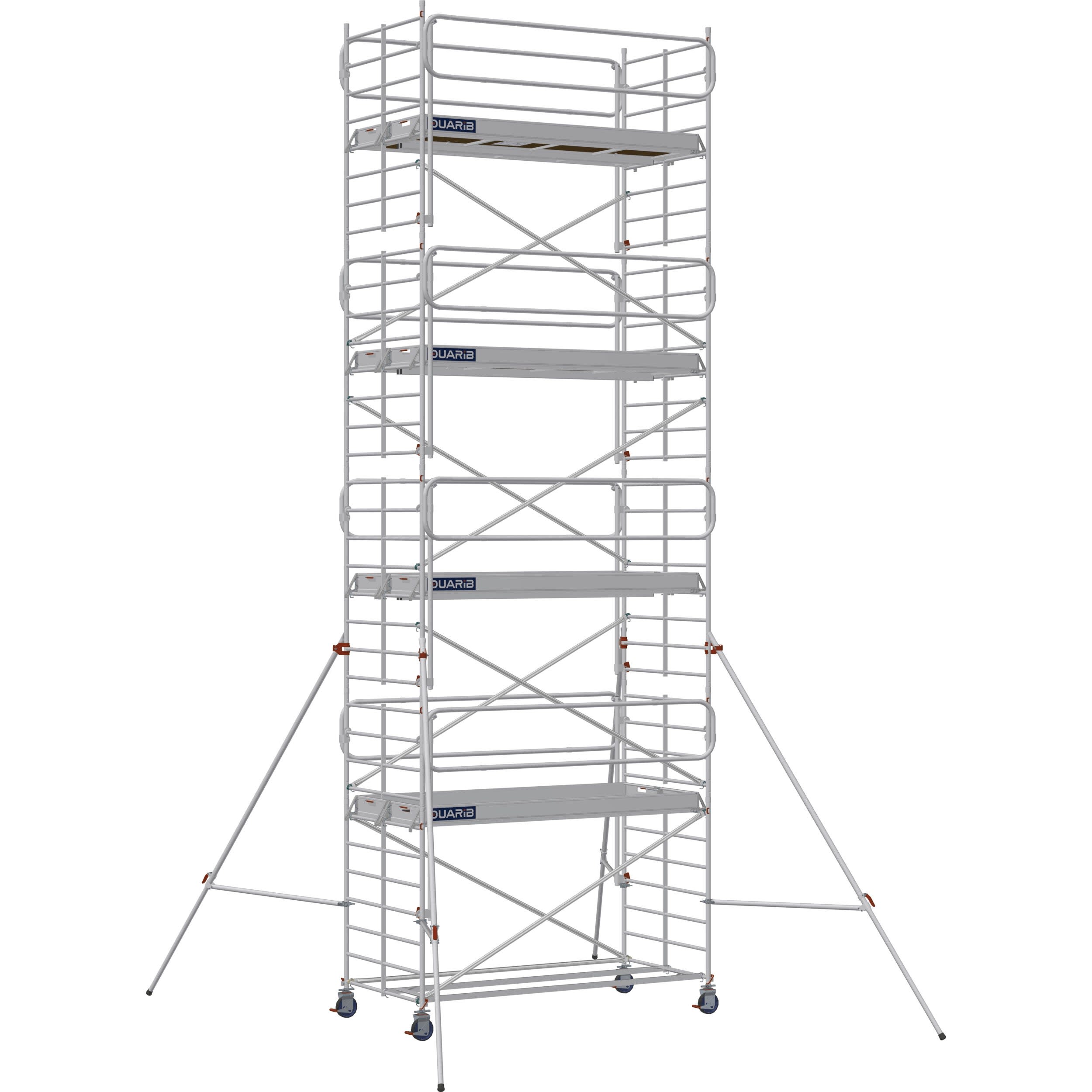 DUARIB - ECHAF ROULANT ALU - DOCKER 150 - LONG. 2M95 - LARG. 1M50 - HP 7M90 - GC MONOBLOC