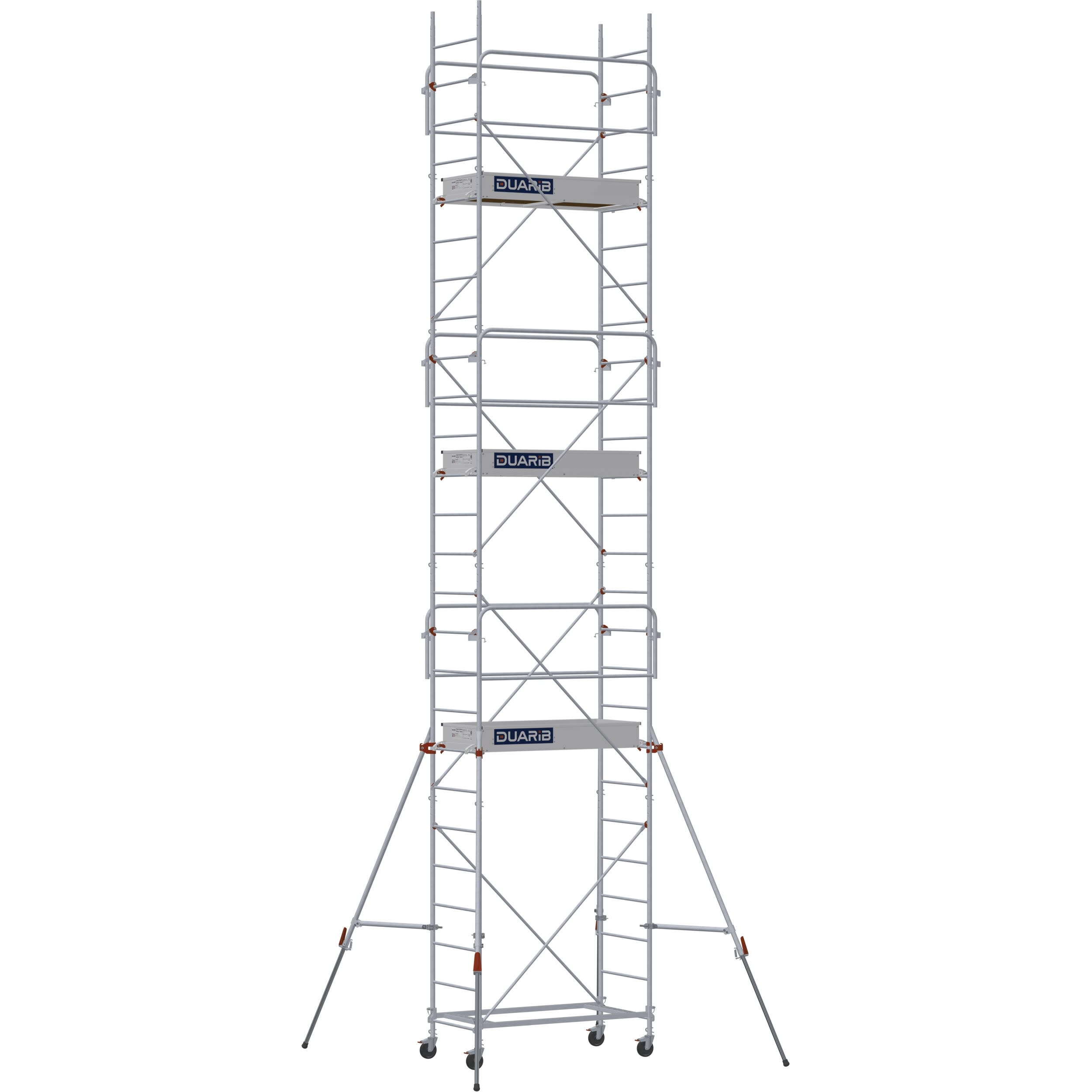 DUARIB - ECHAF ROULANT ACIER - ALTITUDE ACIER - LONGUEUR 1M50 - HP 6M10 - GC MONOBLOC