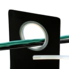 Panduit - Grommet Edging, Solid 100', Poly, Black