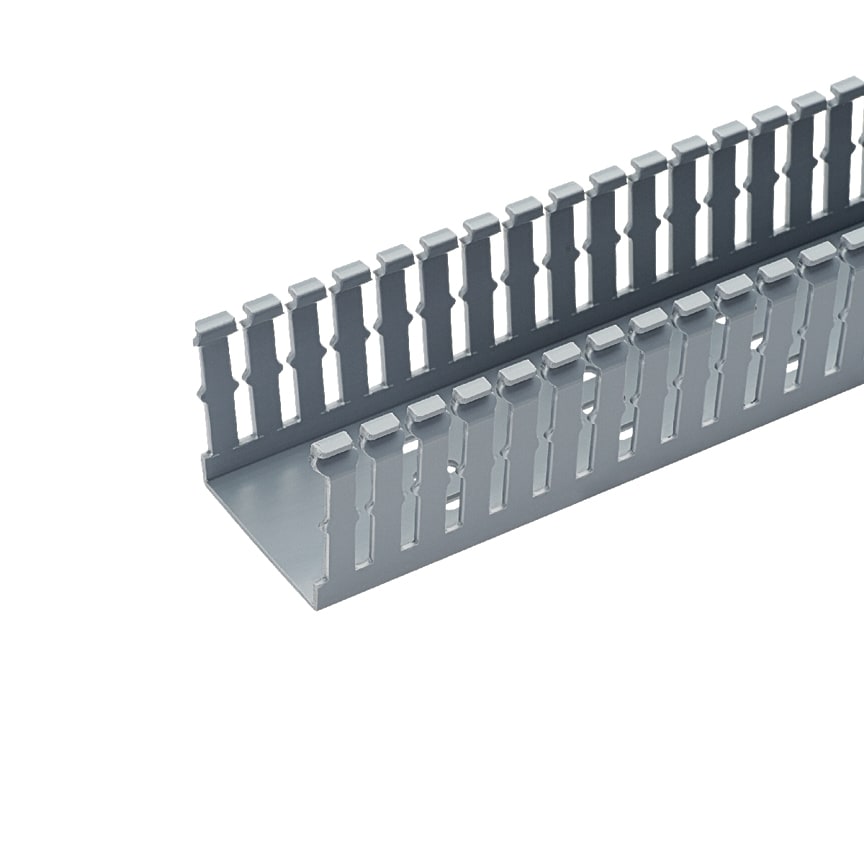 Panduit - Narrow Slotted Duct, Adhesive, PVC, .5 X
