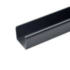 Panduit - Solid Raceway,PVC,4X4X6',BLK