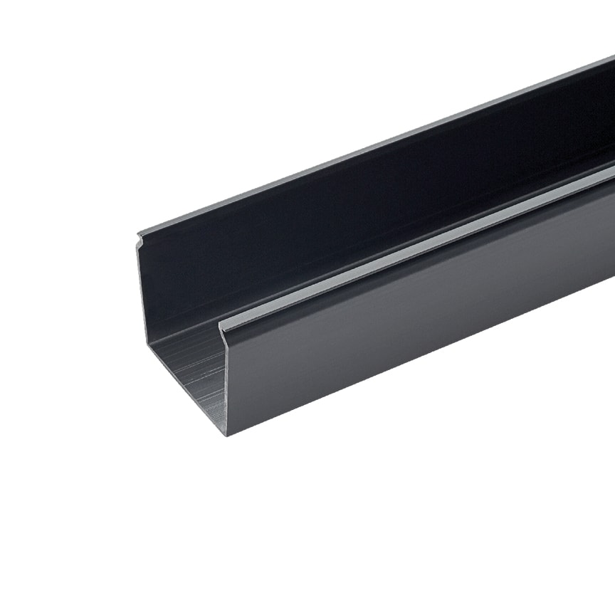 Panduit - Solid Raceway,PVC,1.5X1.5X6',BLK