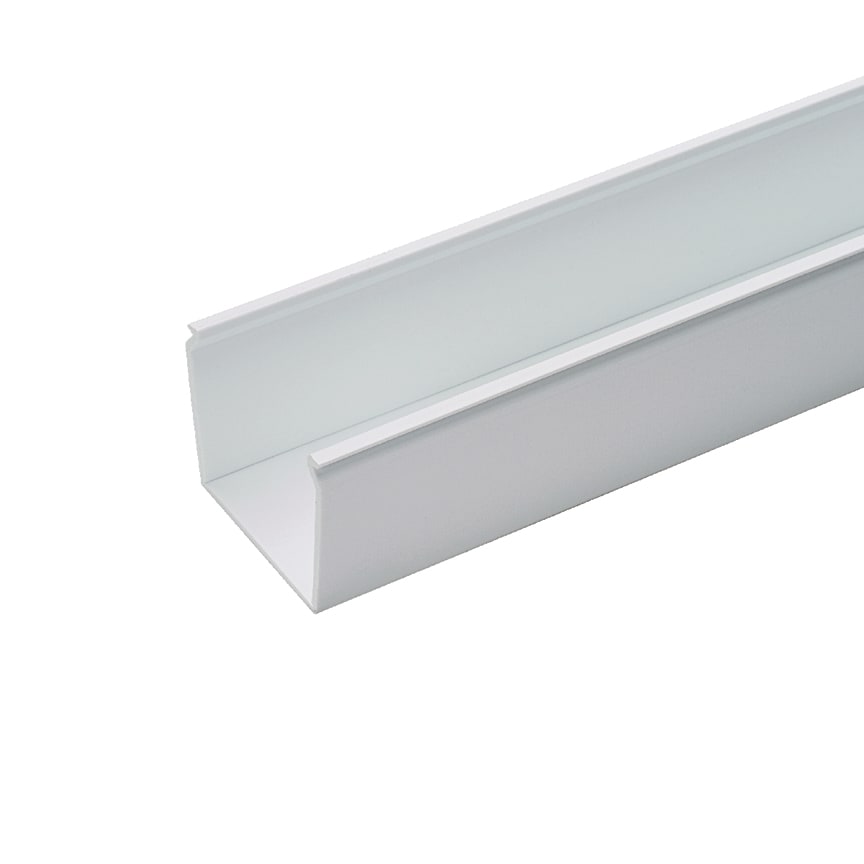 Panduit - Solid Raceway,PVC,2X2X6',WHT,NM