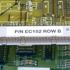 Panduit - Etiquette adhésive blanche 12,7x11,2mm sur planche; matière polyester; à utilise