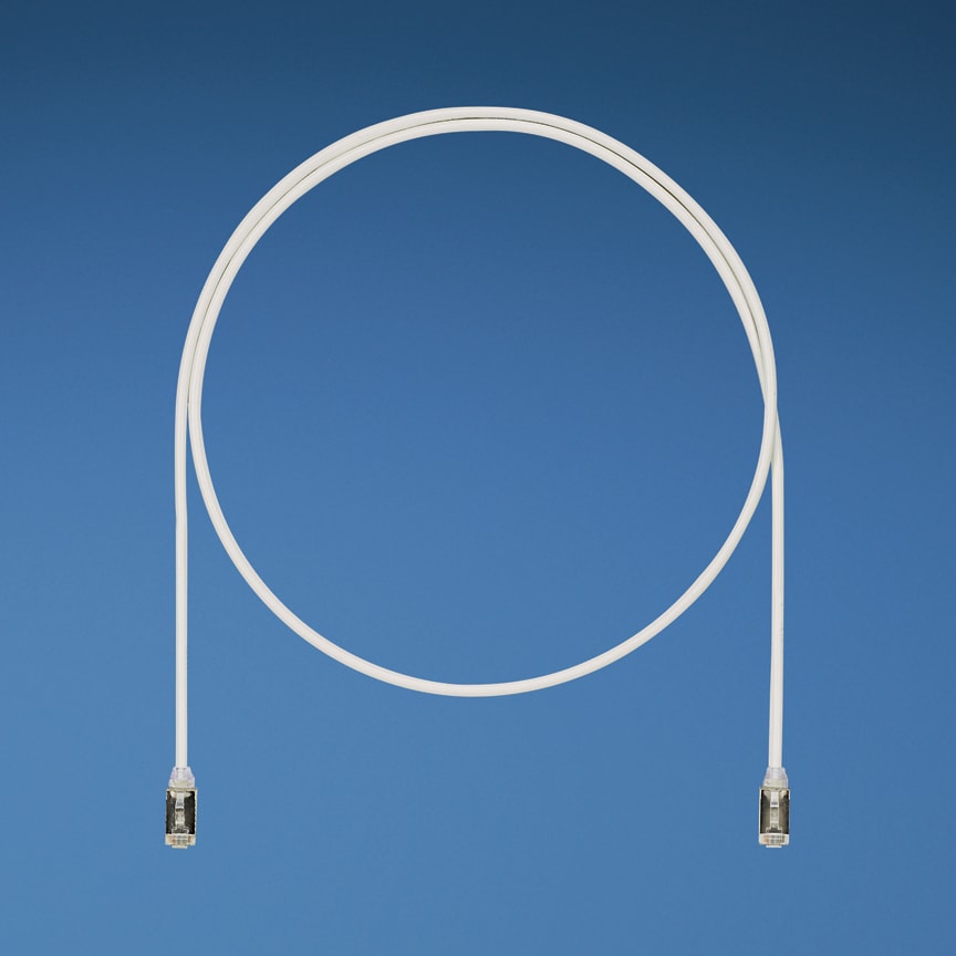 Panduit - Cat 6A 28AWG Cordon Brassage Blindé Orange, CM/LSZ