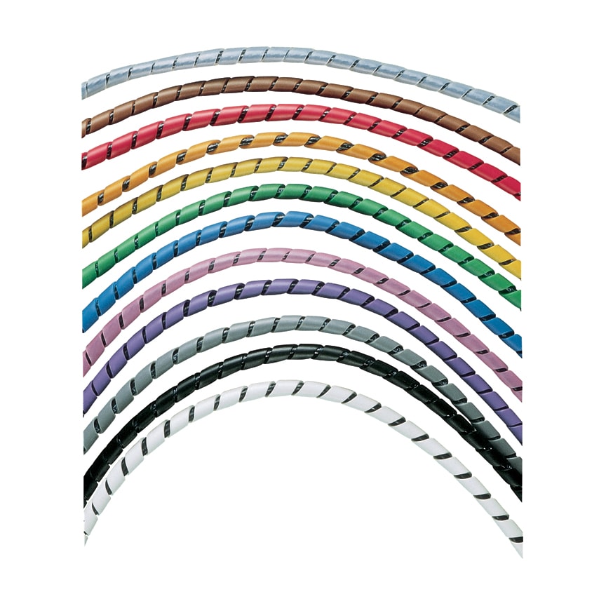 Panduit - Rouleau gaine spiralée;diamètre ext. 19,1mm;PE Noir UV;longueur 61m;Cdt.1