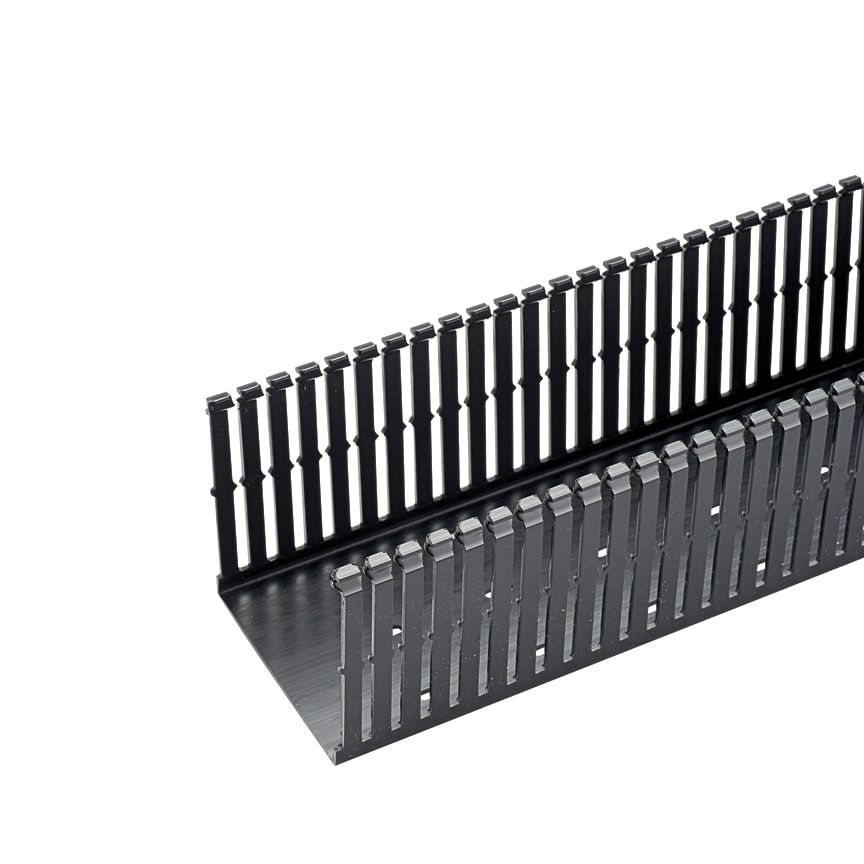 Panduit - Narrow Slotted Duct, PVC, 1.5 X 3 X 6'