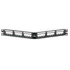 Panduit - Patch Panel, 24 Port, Angled, Ultimate I