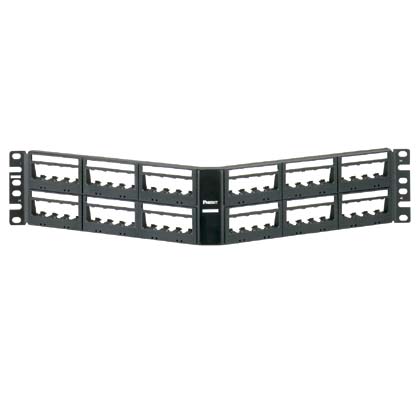 Panduit - Patch Panel, 48 Port, Angled, Ultimate I