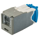 Panduit - Module jack Mini-Com? UTP RJ45 Cat 6A,TG,Obturé,Gris international,Qté:1